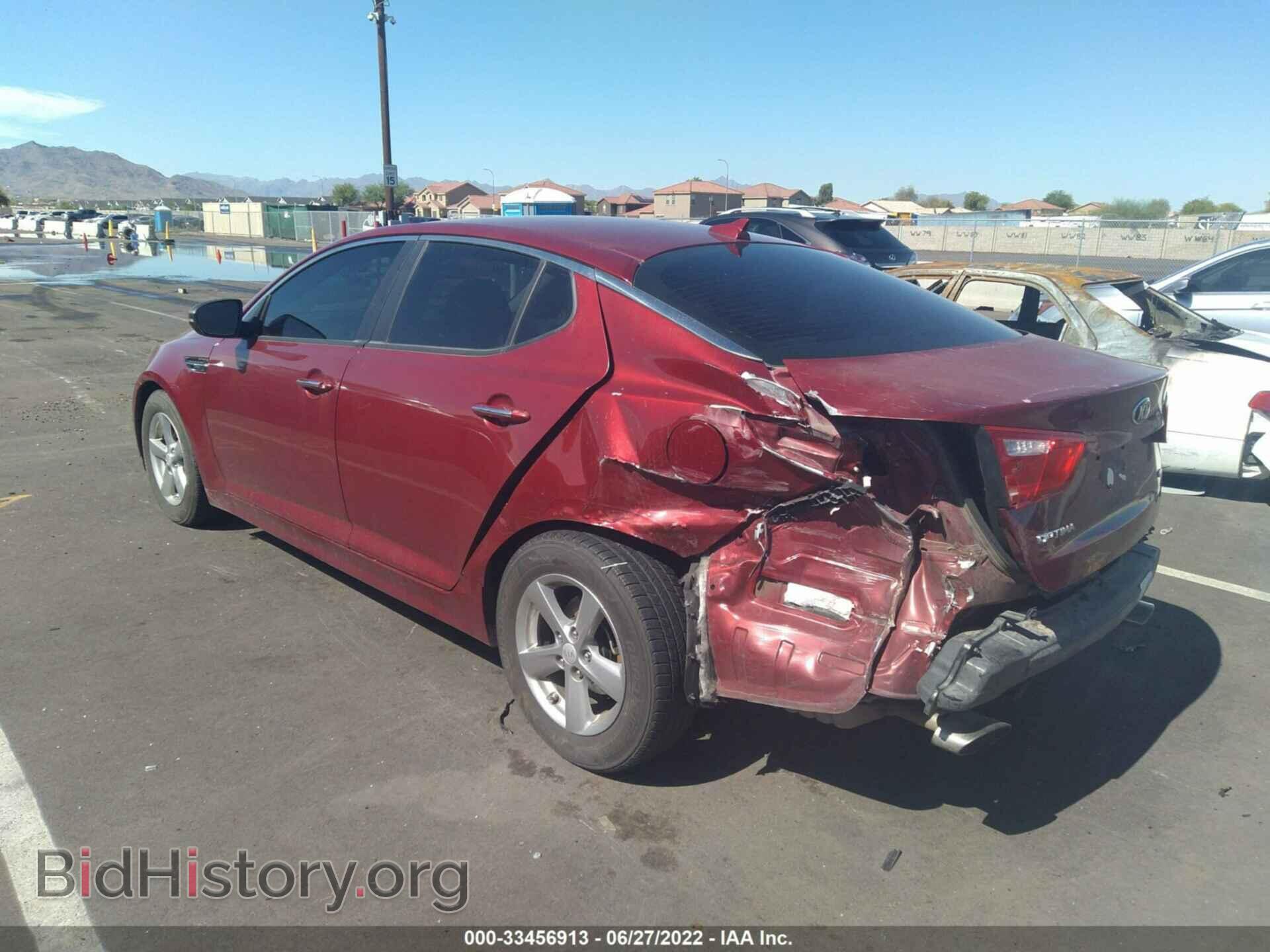 2014 KIA OPTIMA - VIN: 5XXGM4A74EG291095 - Фото 3