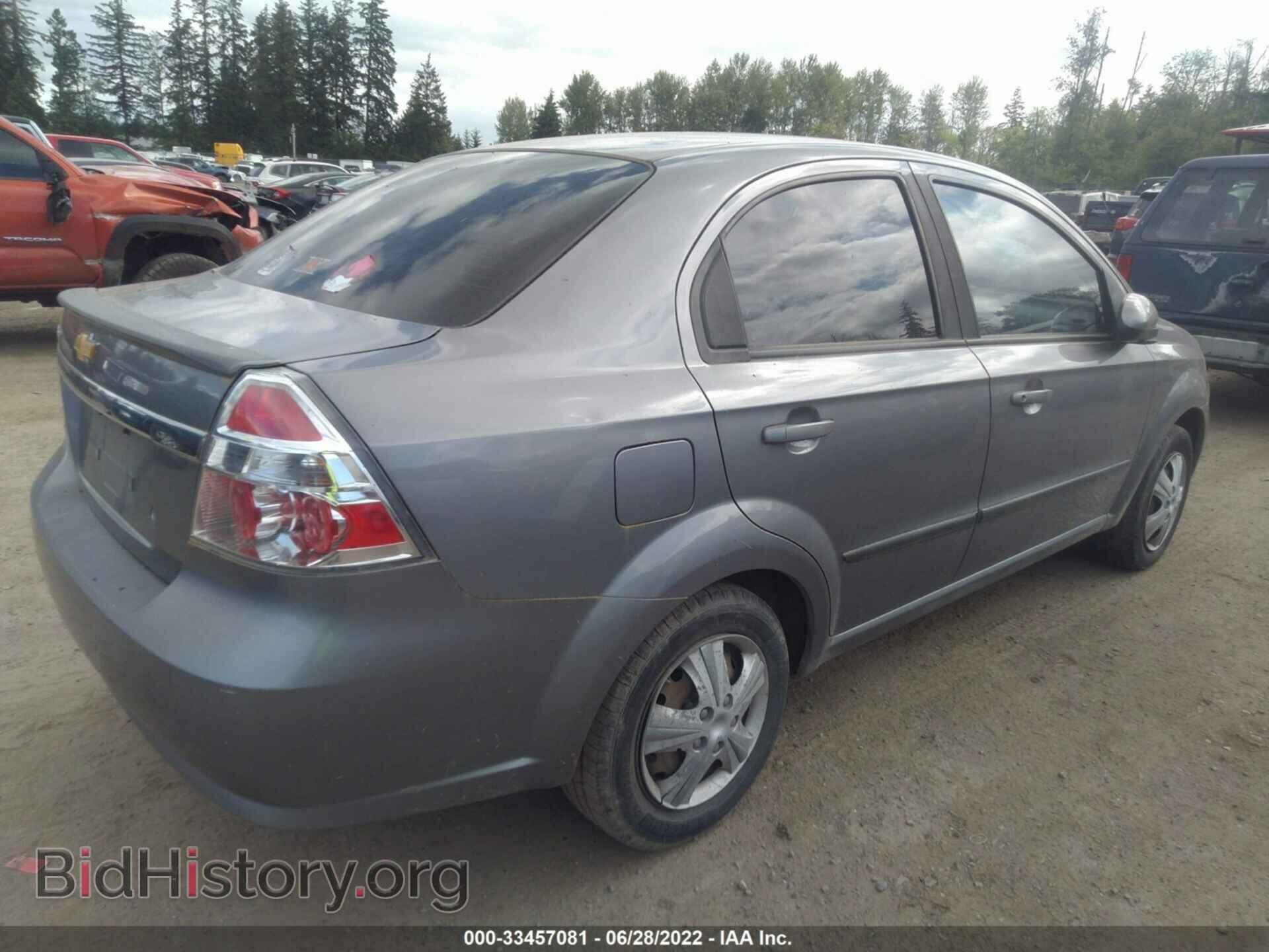 2011 CHEVROLET AVEO - VIN: KL1TD5DE2BB246969 - Фото 4