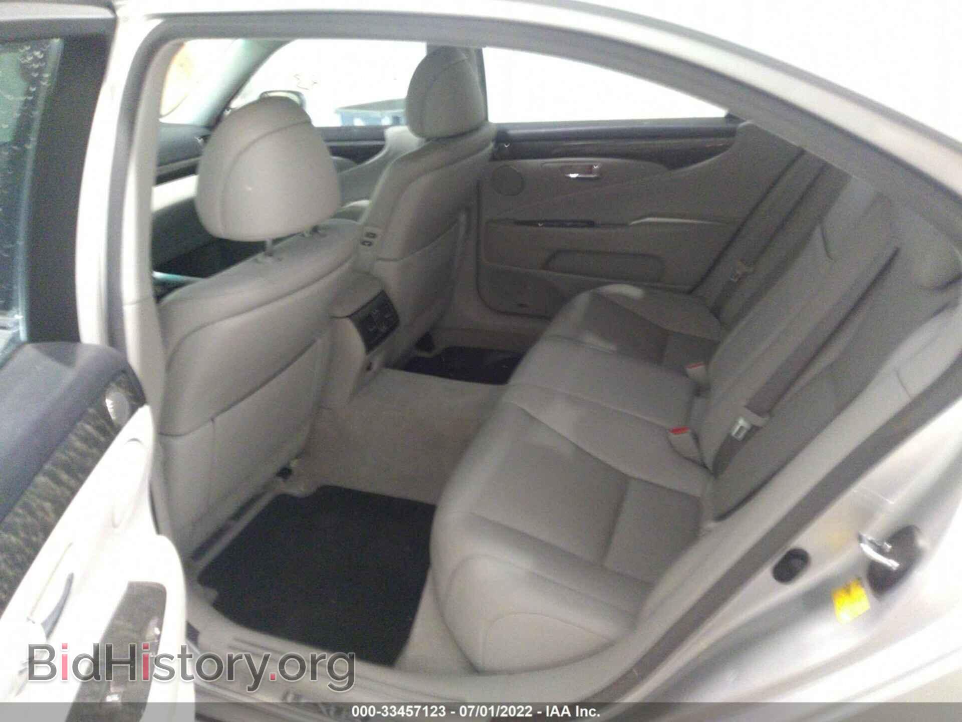 2007 LEXUS LS 460 - VIN: JTHGL46F775014241 - Фото 8