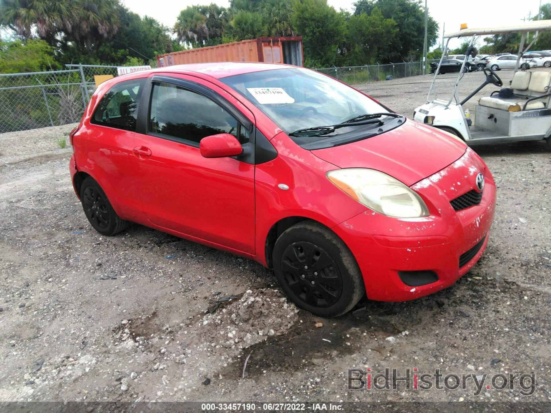 Photo JTDJT9K35B5338314 - TOYOTA YARIS 2011