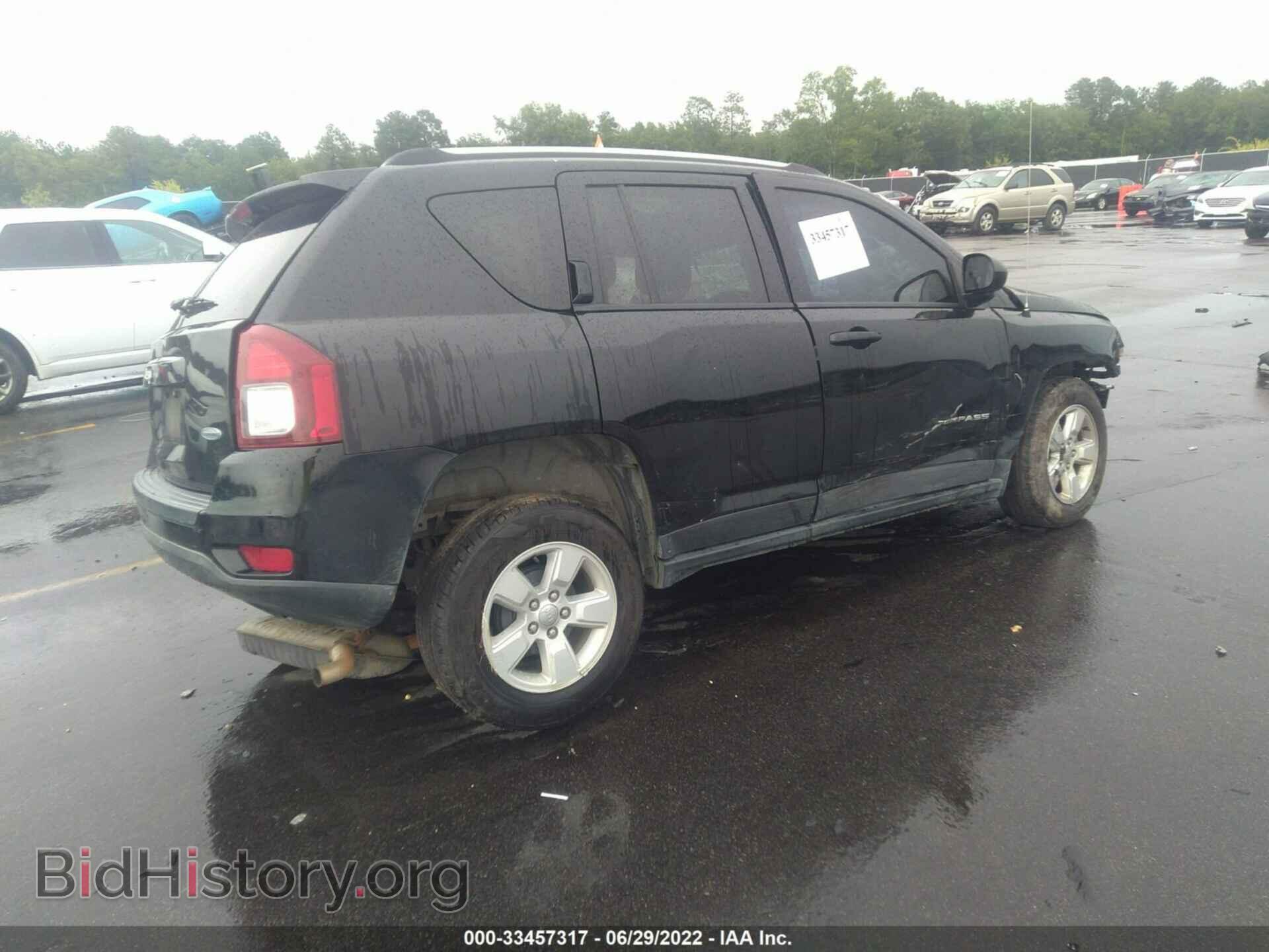 2016 JEEP COMPASS - VIN: 1C4NJCEA8GD619762 - Фото 4