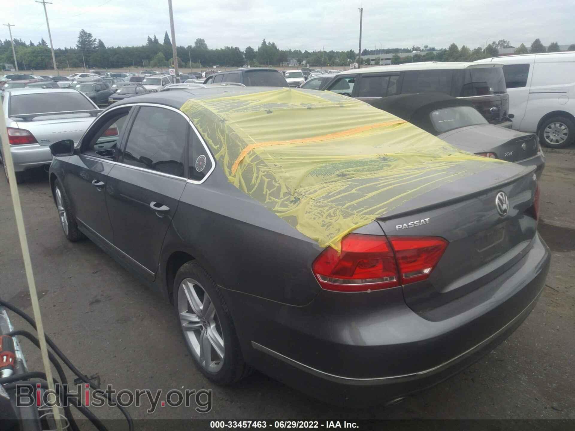 2014 VOLKSWAGEN PASSAT - VIN: 1VWCN7A32EC048151 - Фото 3
