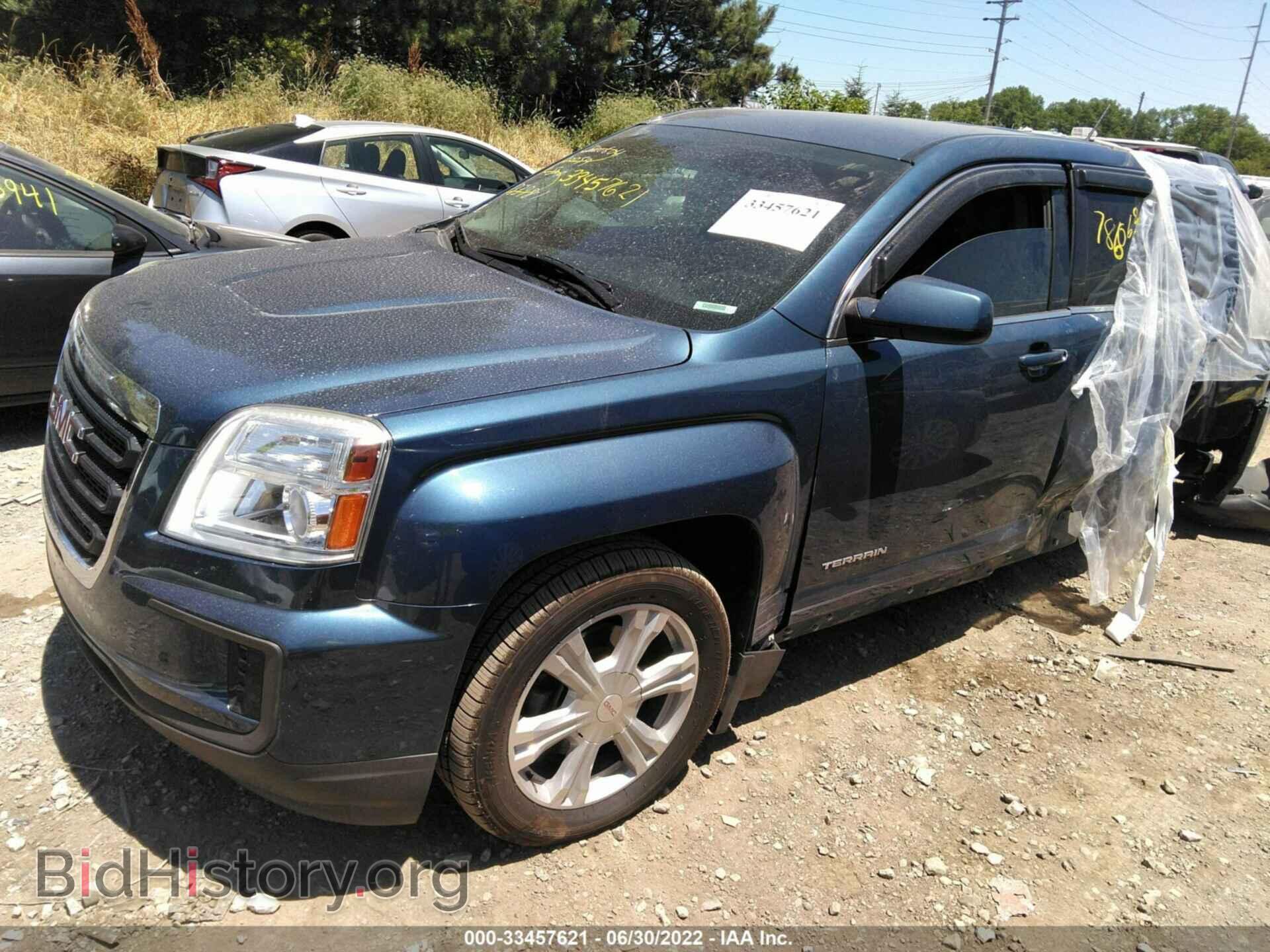 2017 GMC TERRAIN - VIN: 2GKALMEK6H6133981 - Фото 2
