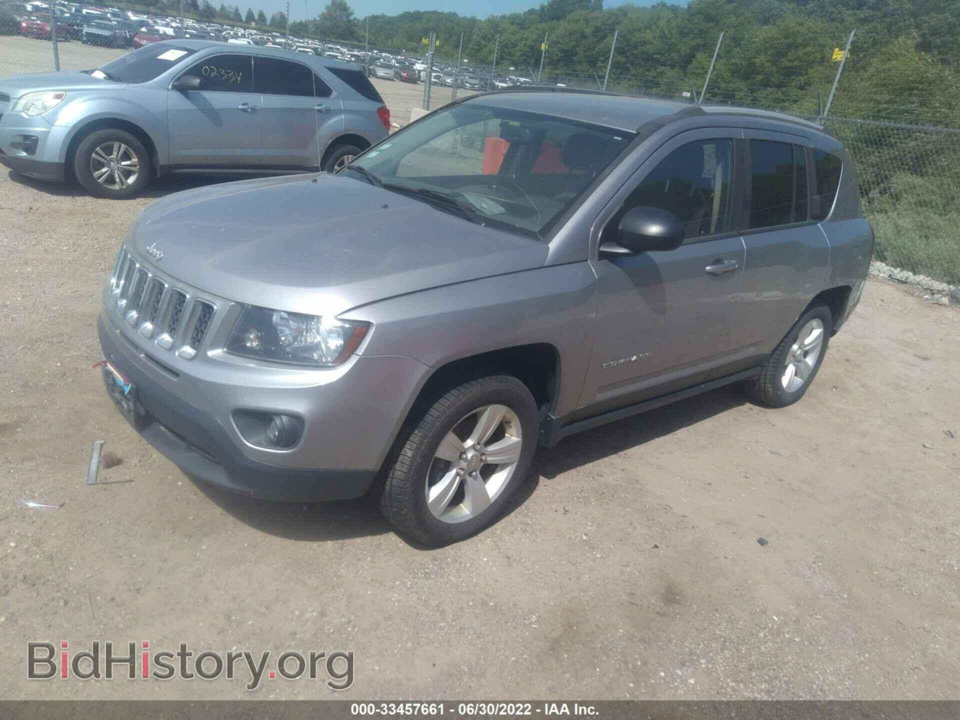 2016 JEEP COMPASS - VIN: 1C4NJCBA4GD641617 - Фото 2