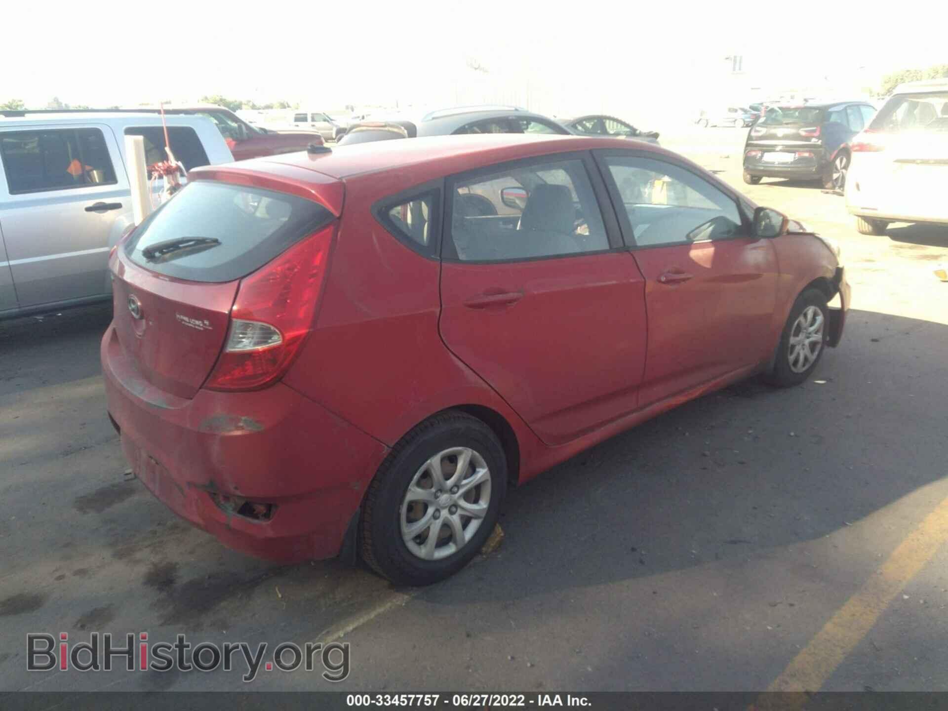 2013 HYUNDAI ACCENT - VIN: KMHCT5AE2DU079239 - Фото 4