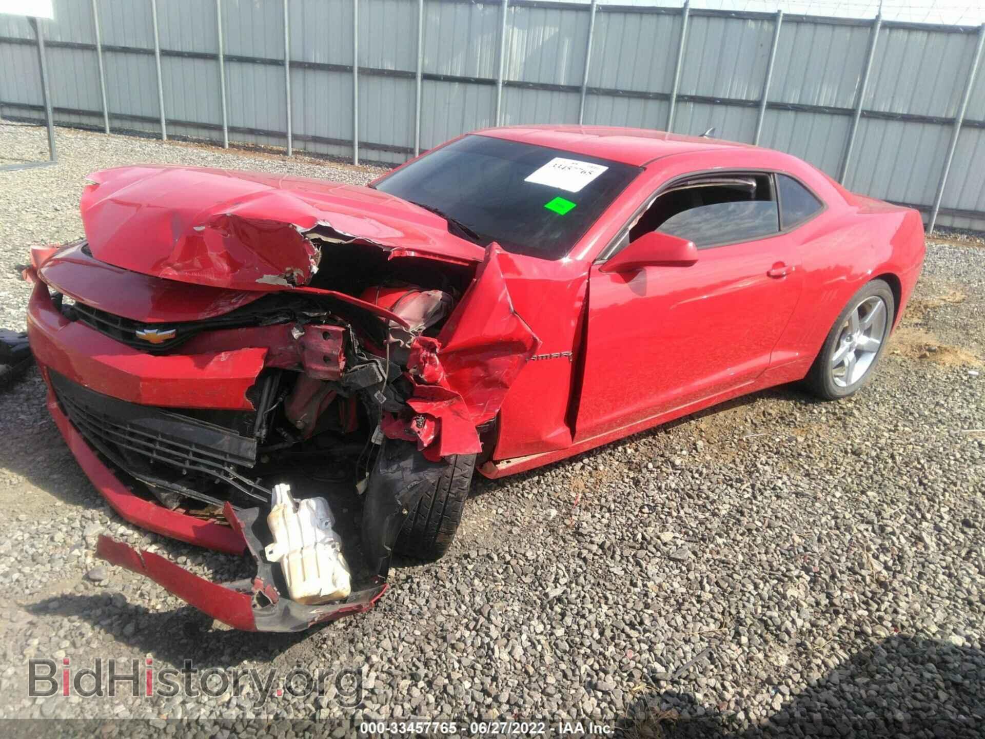 2014 CHEVROLET CAMARO - VIN: 2G1FB1E37E9278039 - Фото 2