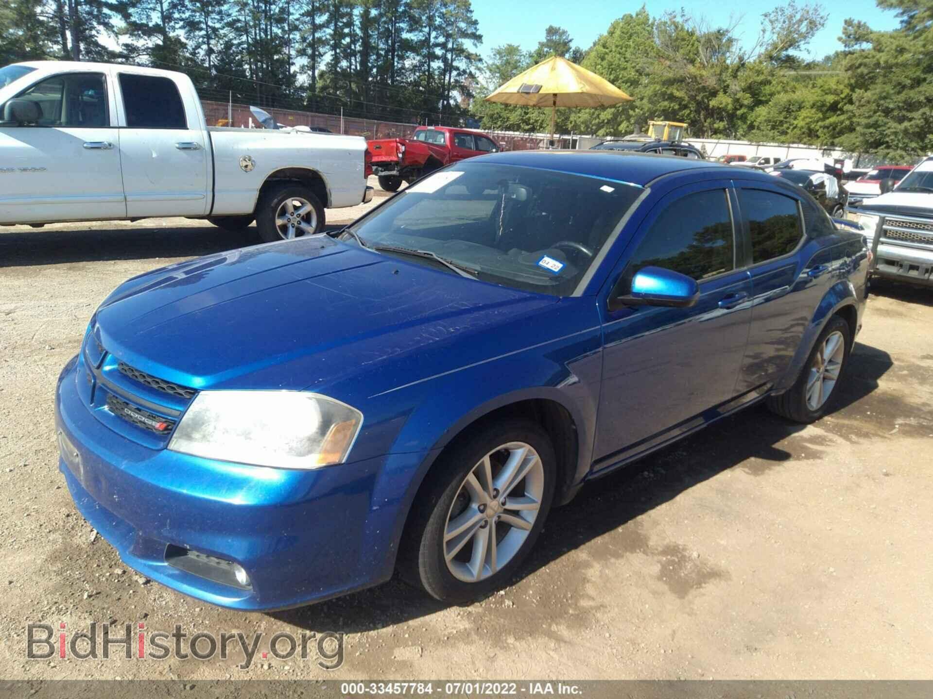 2013 DODGE AVENGER - VIN: 1C3CDZCB6DN519781 - Фото 2