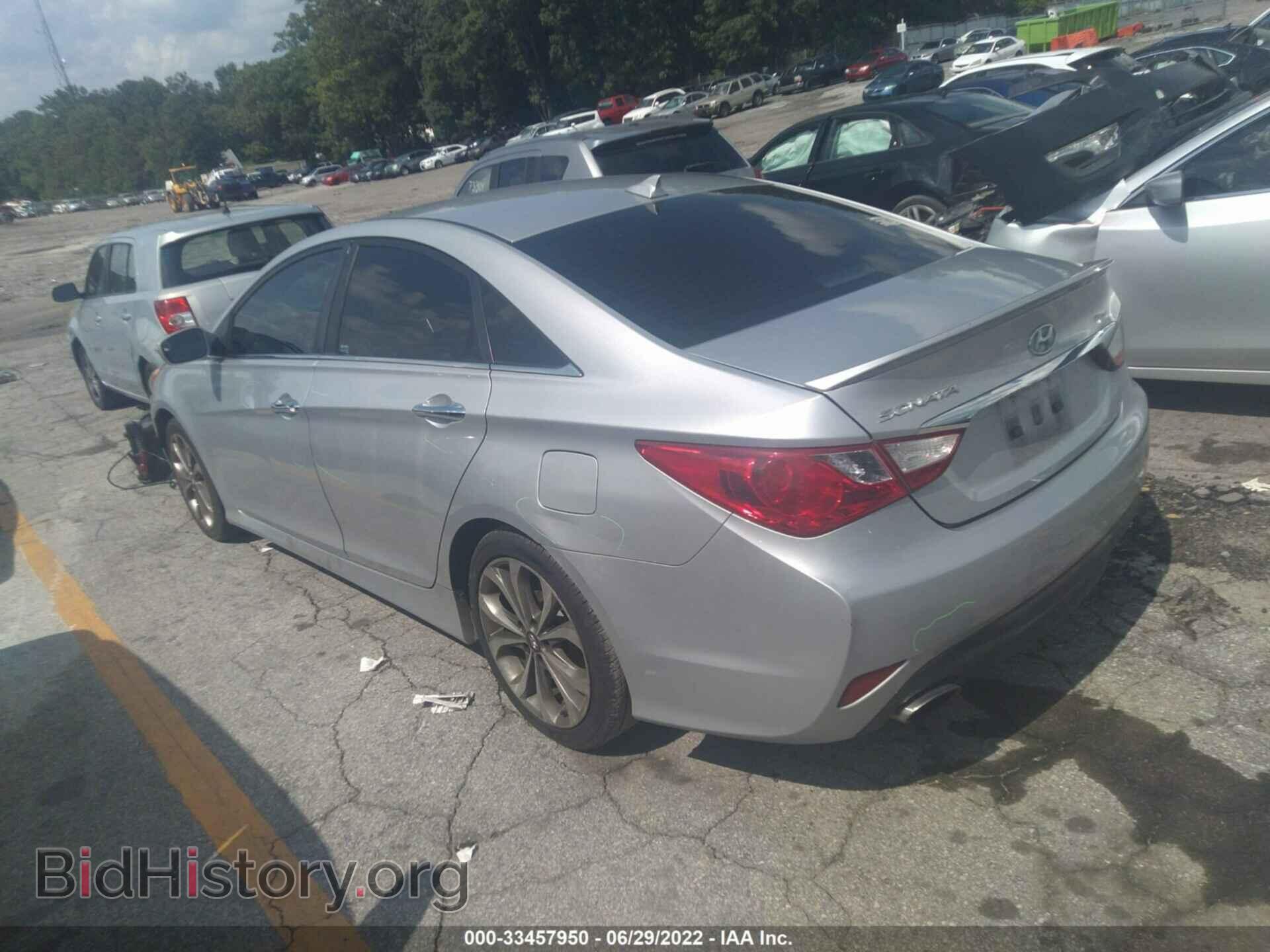 2014 HYUNDAI SONATA - VIN: 5NPEC4AC8EH897110 - Фото 3