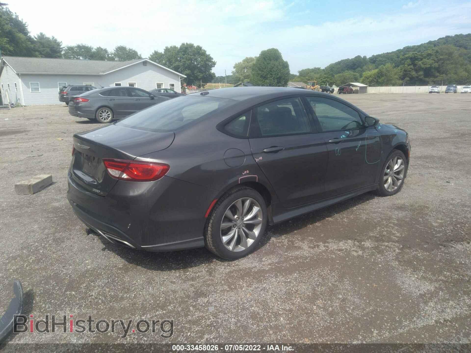 2015 CHRYSLER 200 - VIN: 1C3CCCBB7FN716480 - Фото 4