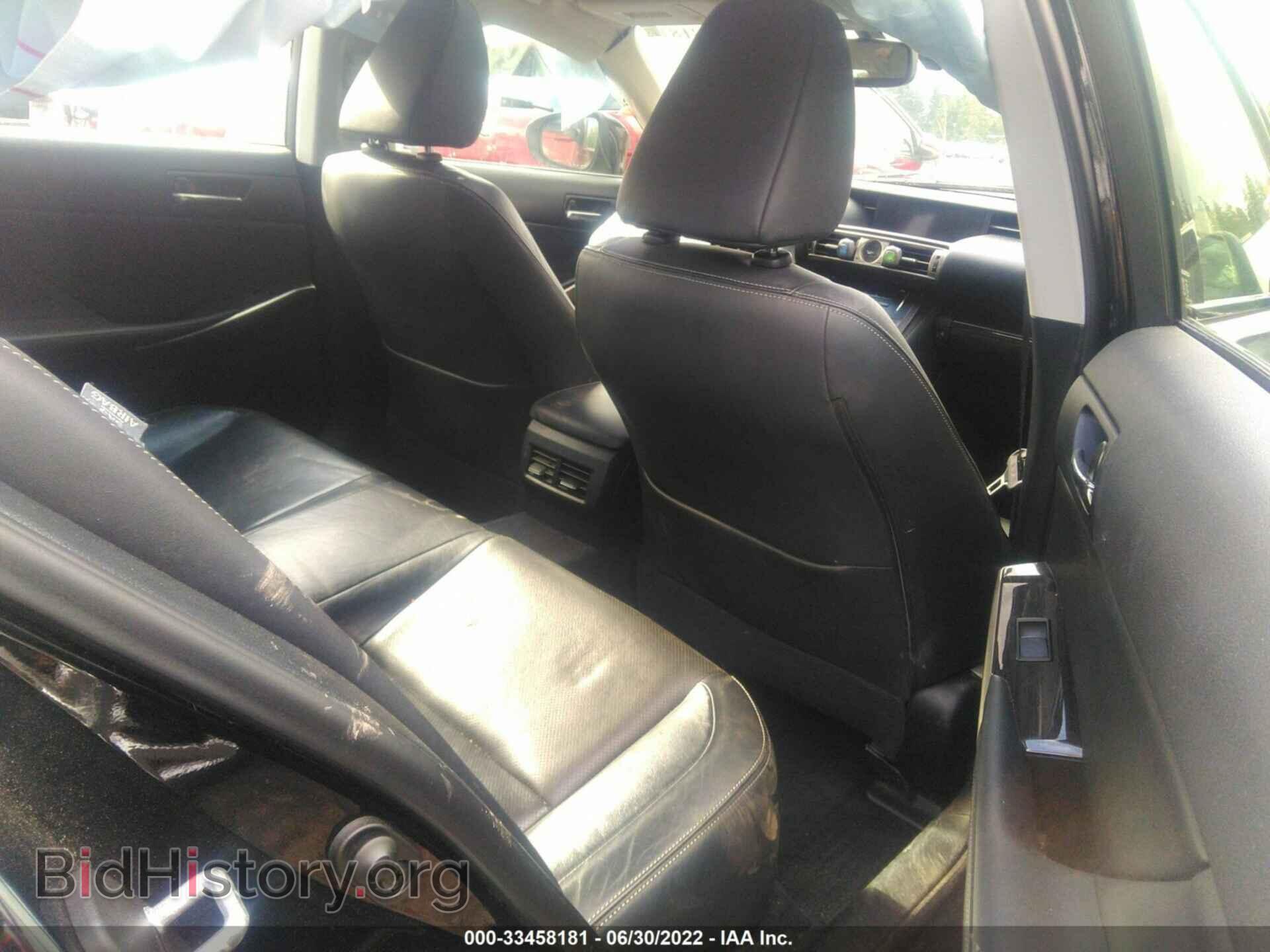 2014 LEXUS IS 350 - VIN: JTHCE1D20E5001237 - Фото 8