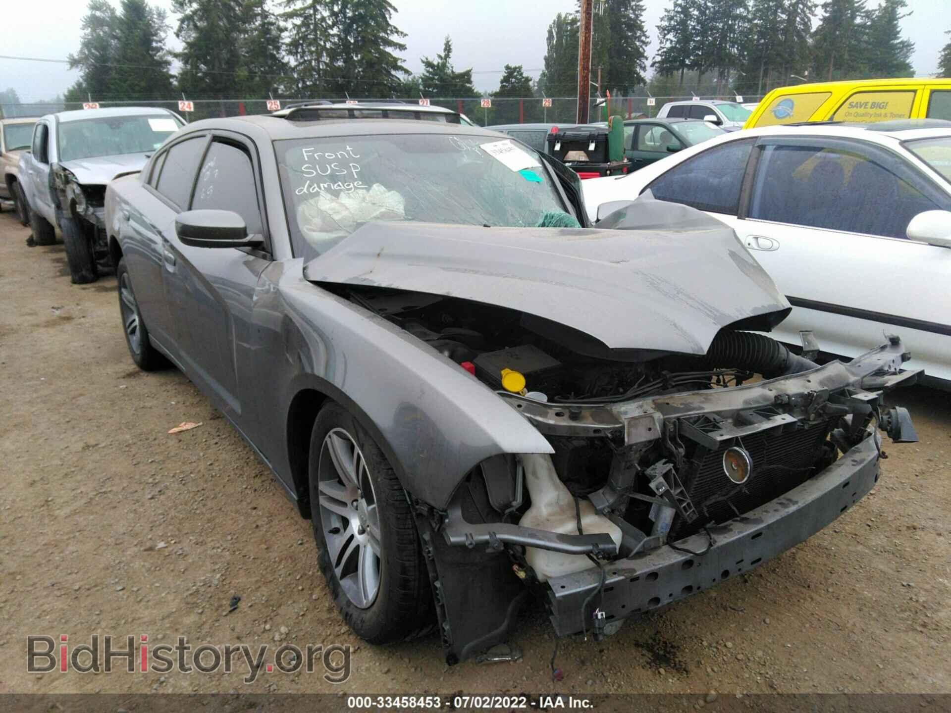 Photo 2C3CDXHG7CH163972 - DODGE CHARGER 2012