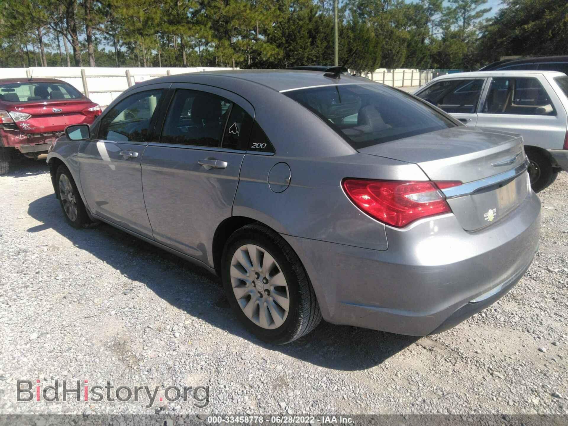2014 CHRYSLER 200 - VIN: 1C3CCBABXEN210491 - Фото 3