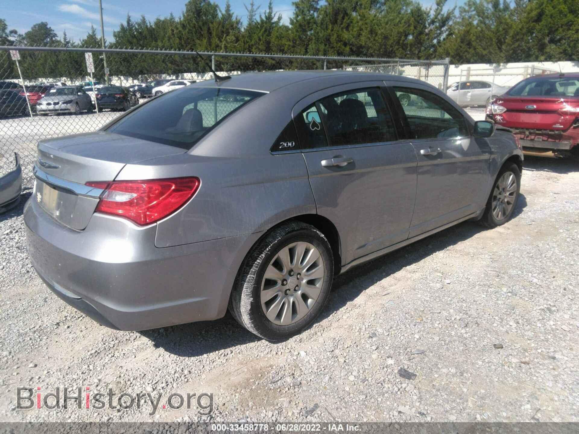 2014 CHRYSLER 200 - VIN: 1C3CCBABXEN210491 - Фото 4