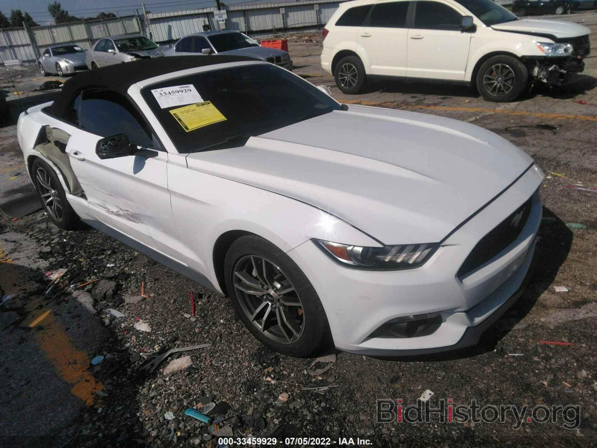 Photo 1FATP8UH1H5254568 - FORD MUSTANG 2017