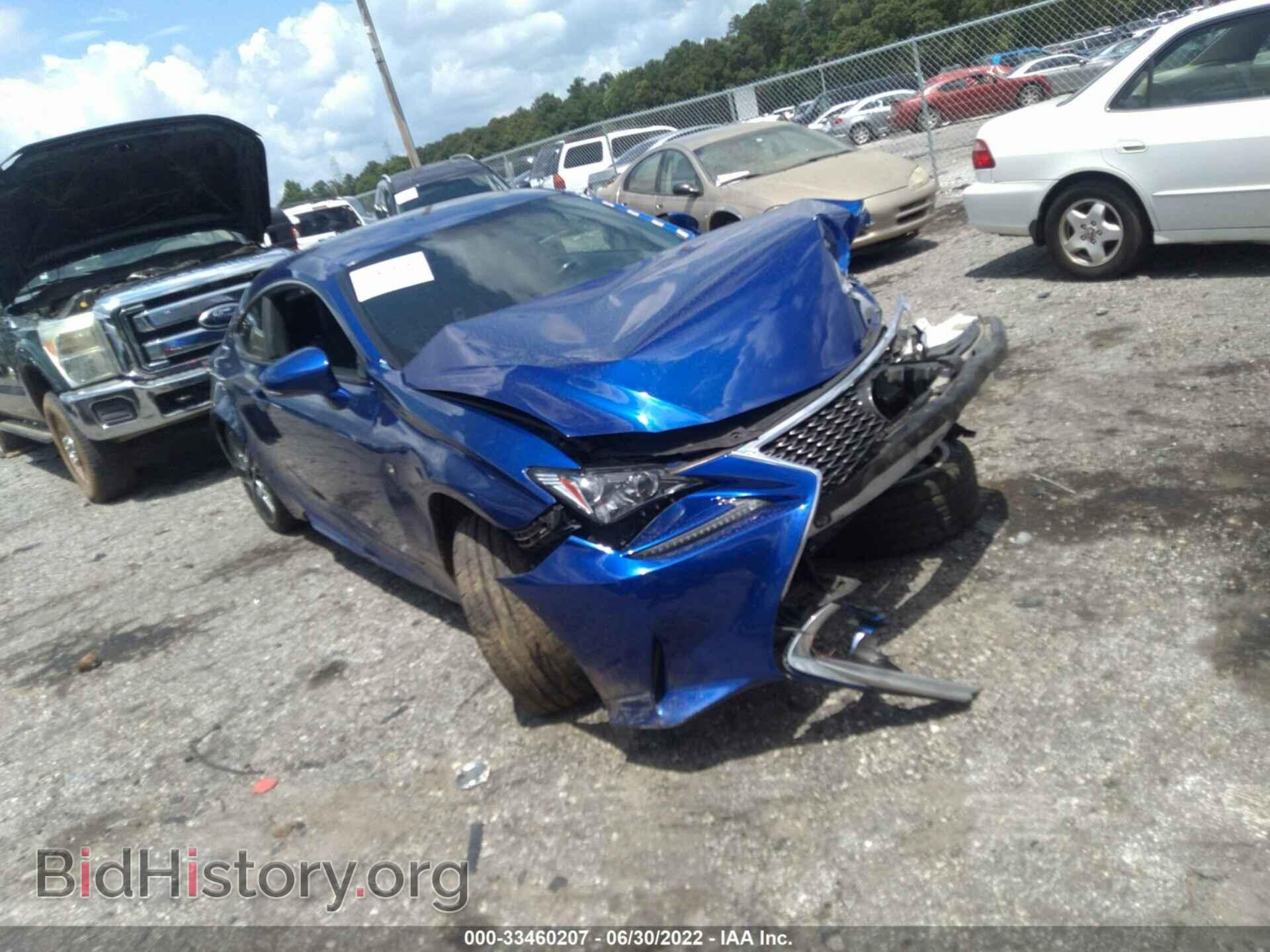 Фотография JTHHA5BC8G5003566 - LEXUS RC 200T 2016
