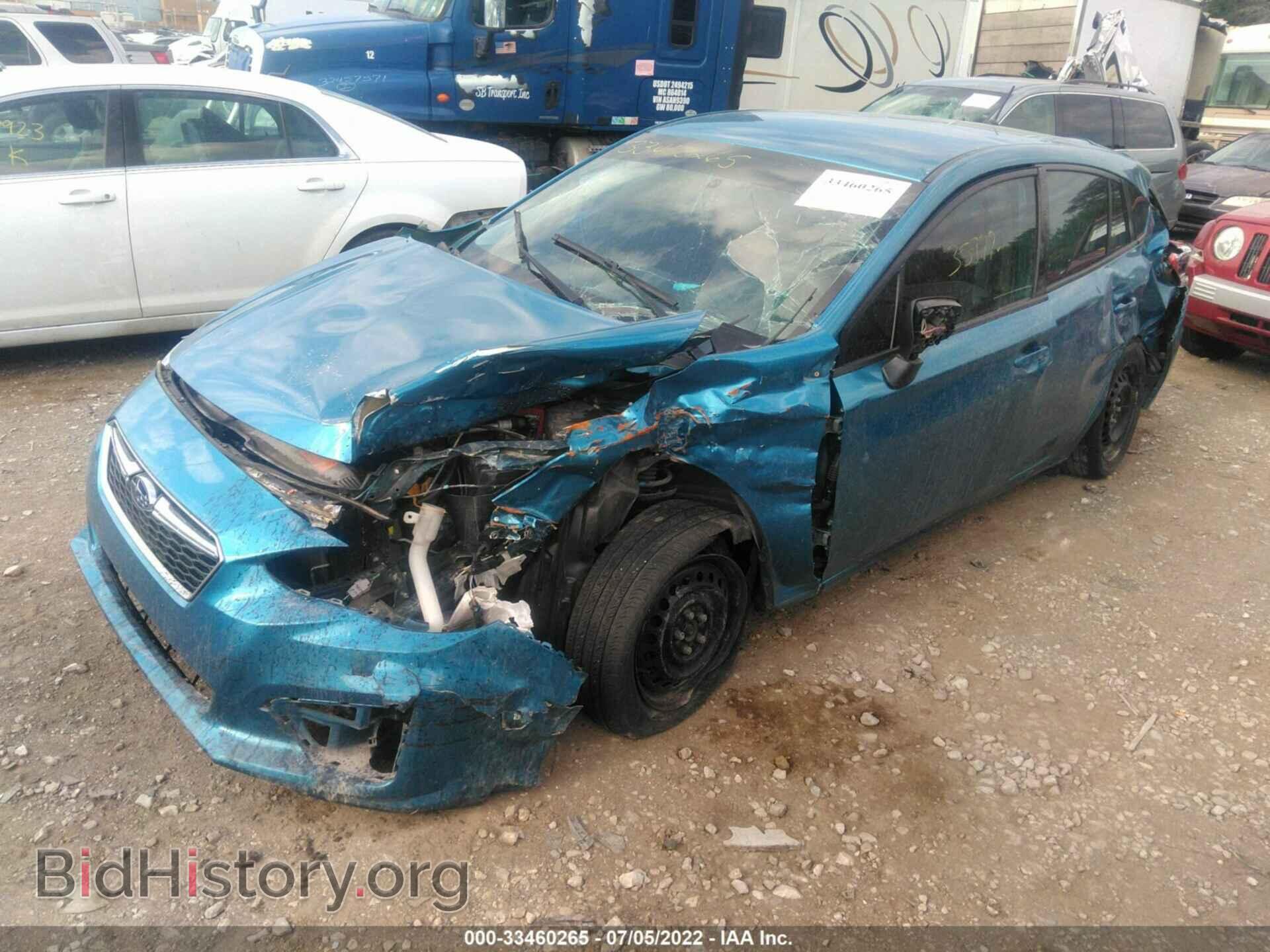 2017 SUBARU IMPREZA - VIN: 4S3GTAA62H3750962 - Фото 2