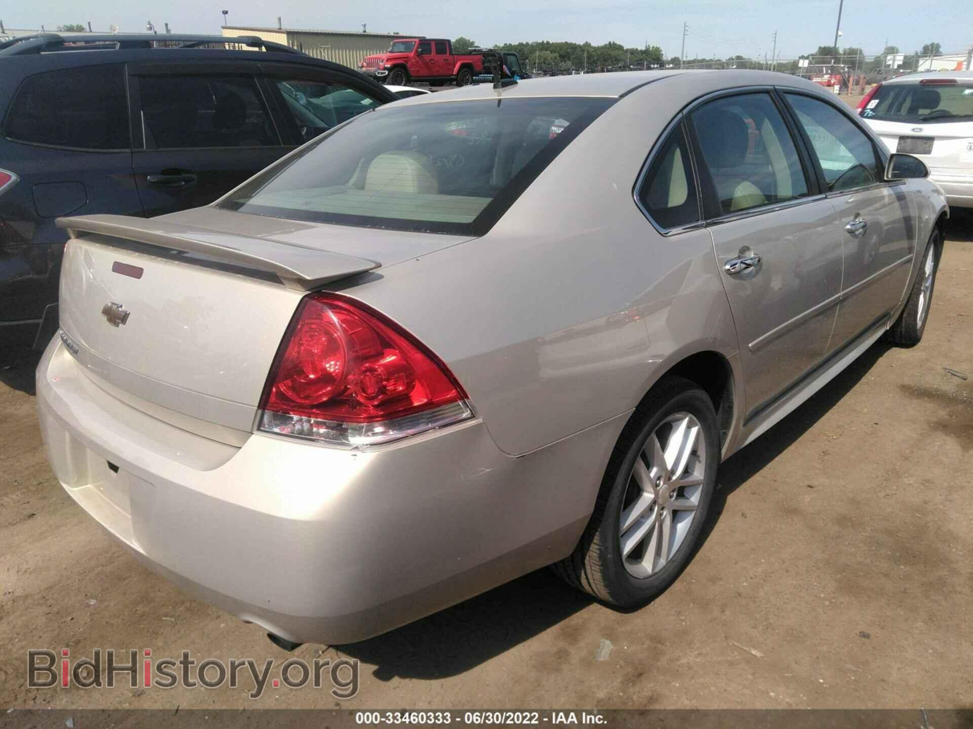 2012 CHEVROLET IMPALA - VIN: 2G1WC5E37C1310892 - Фото 4