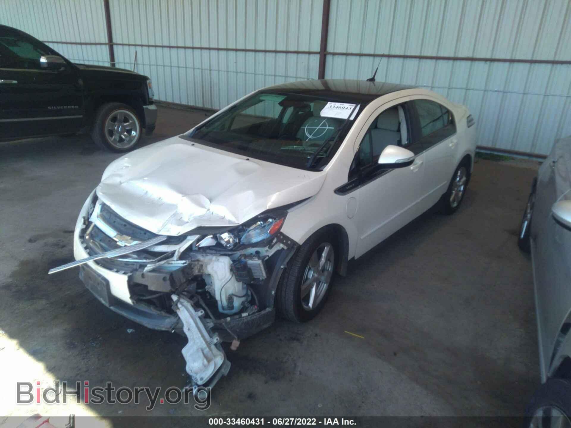 2011 CHEVROLET VOLT - VIN: 1G1RD6E43BU100513 - Фото 2