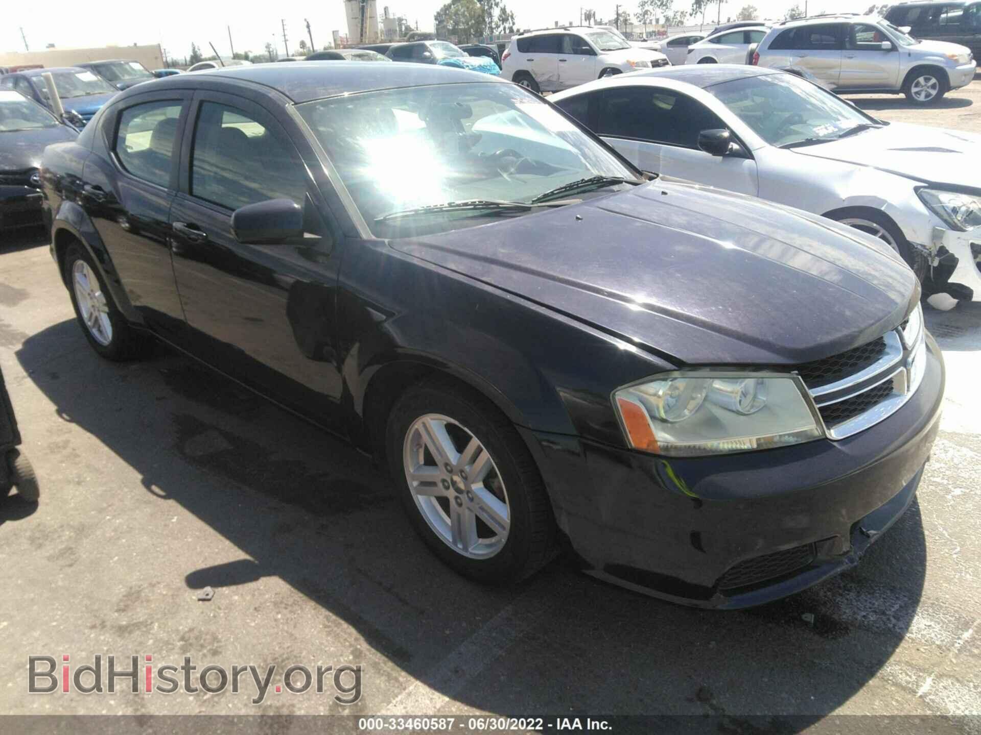 Photo 1C3CDZCB6CN222265 - DODGE AVENGER 2012