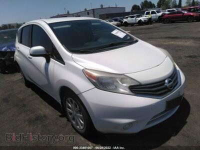 2014 Nissan VERSA NOTE S Plus, white — VIN 3N1CE2CPXEL437441, IAAI