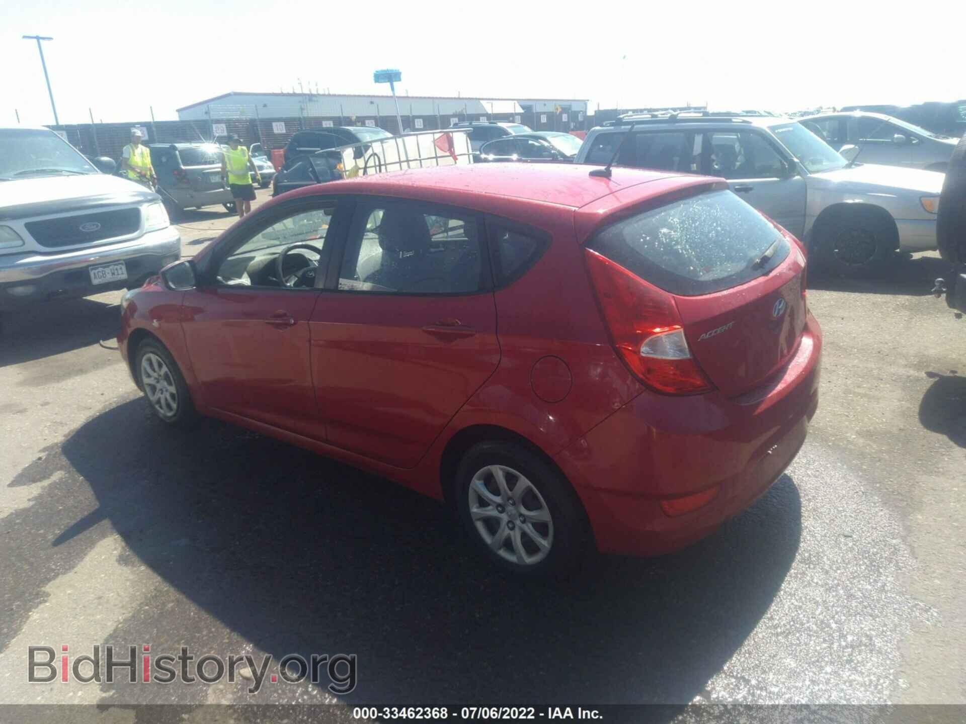 2012 HYUNDAI ACCENT - VIN: KMHCT5AE9CU043661 - Фото 3