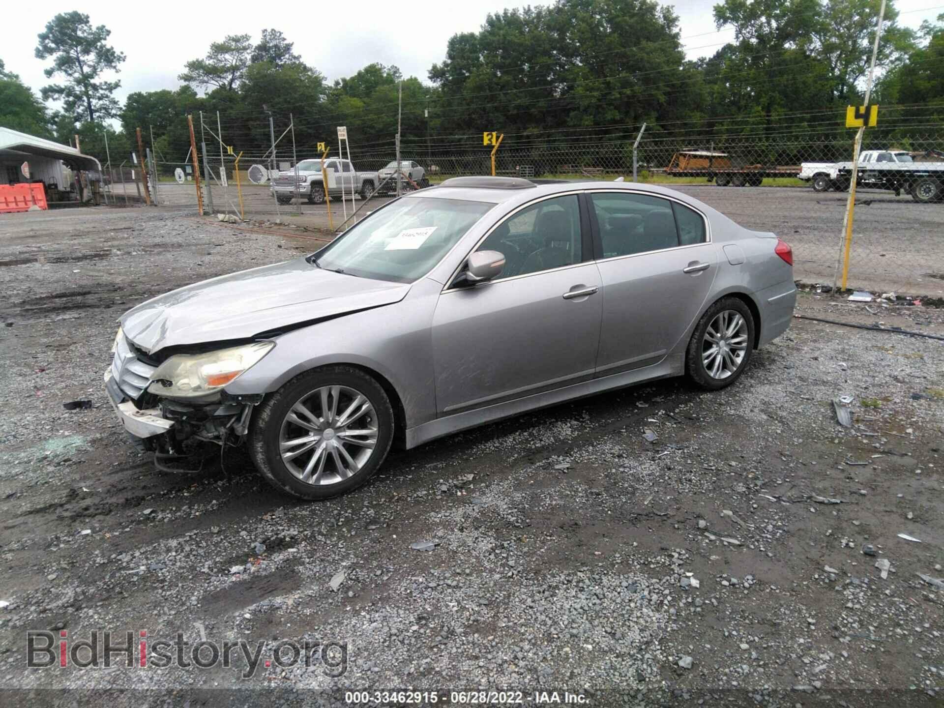 2012 HYUNDAI GENESIS - VIN: KMHGC4DD2CU183095 - Фото 2