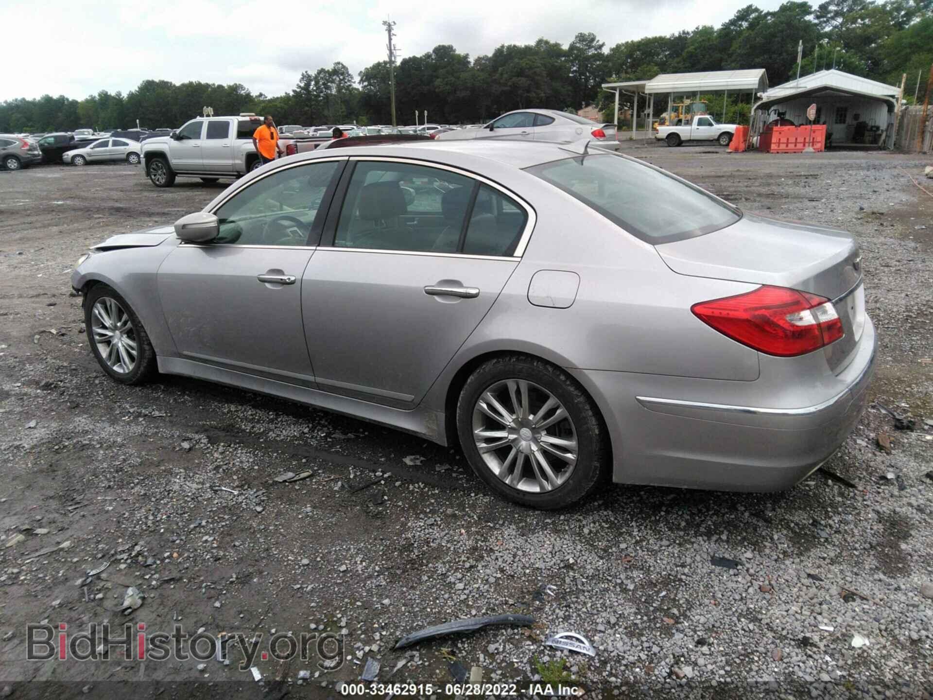 2012 HYUNDAI GENESIS - VIN: KMHGC4DD2CU183095 - Фото 3