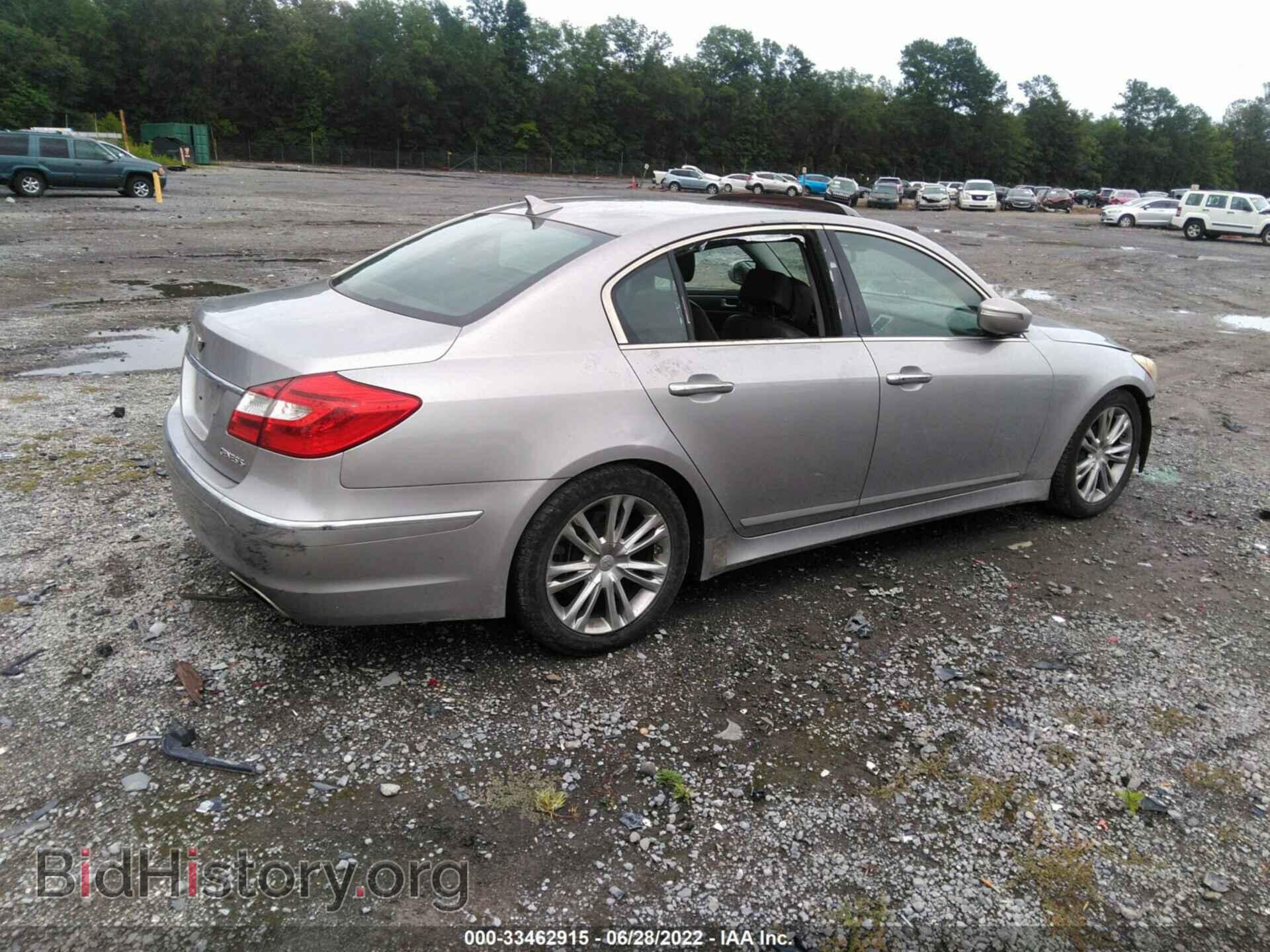 2012 HYUNDAI GENESIS - VIN: KMHGC4DD2CU183095 - Фото 4