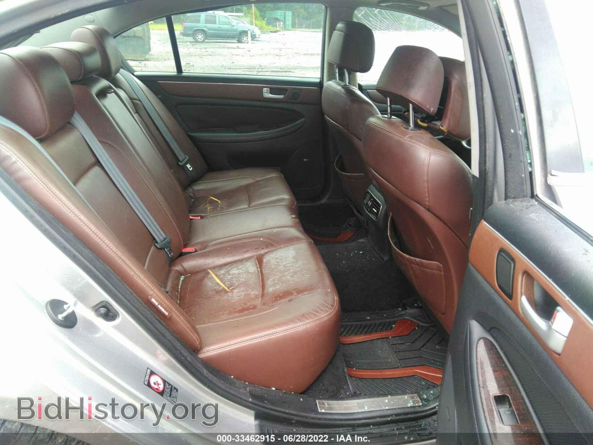 2012 HYUNDAI GENESIS - VIN: KMHGC4DD2CU183095 - Фото 8
