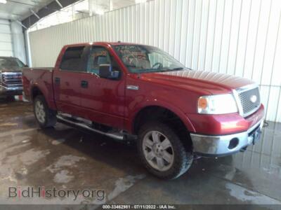 2007 Ford F-150 XLT/FX4/Lariat/King Ranch, красный — VIN 1FTPW14V07FB37469, IAAI
