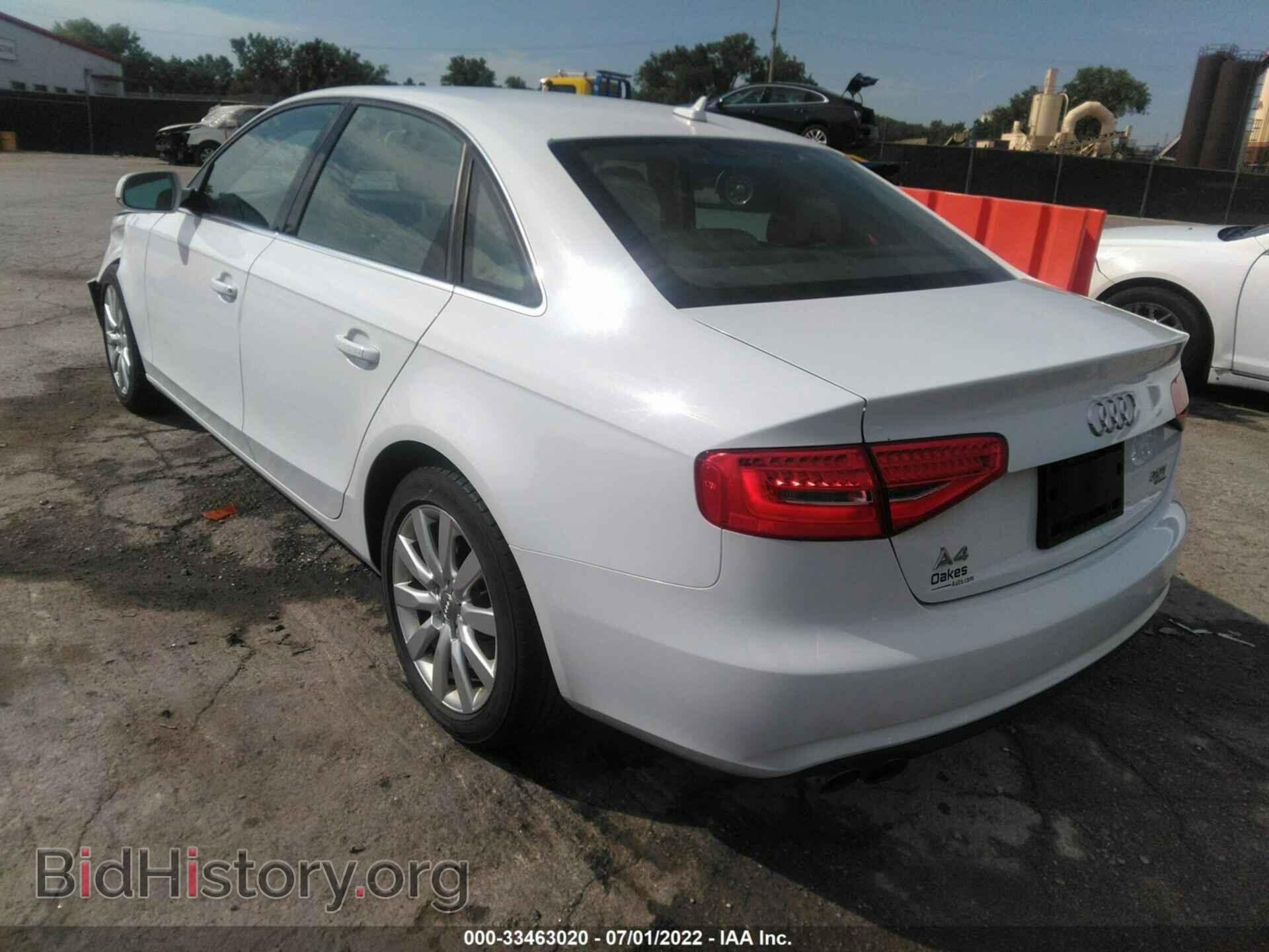 2013 AUDI A4 - VIN: WAUBFAFL6DN026445 - Фото 3