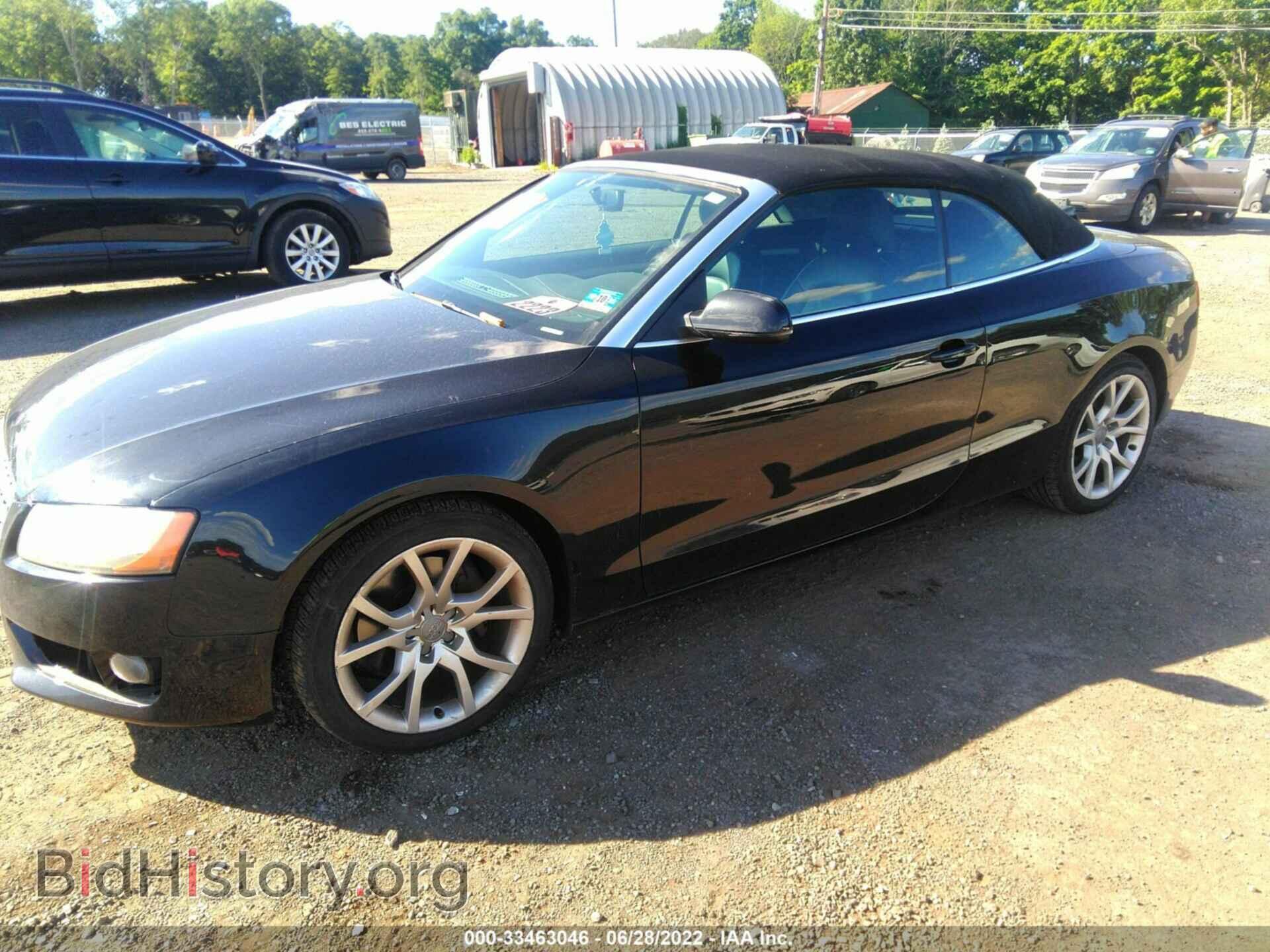 2011 AUDI A5 - VIN: WAUCFAFH2BN009316 - Фото 2