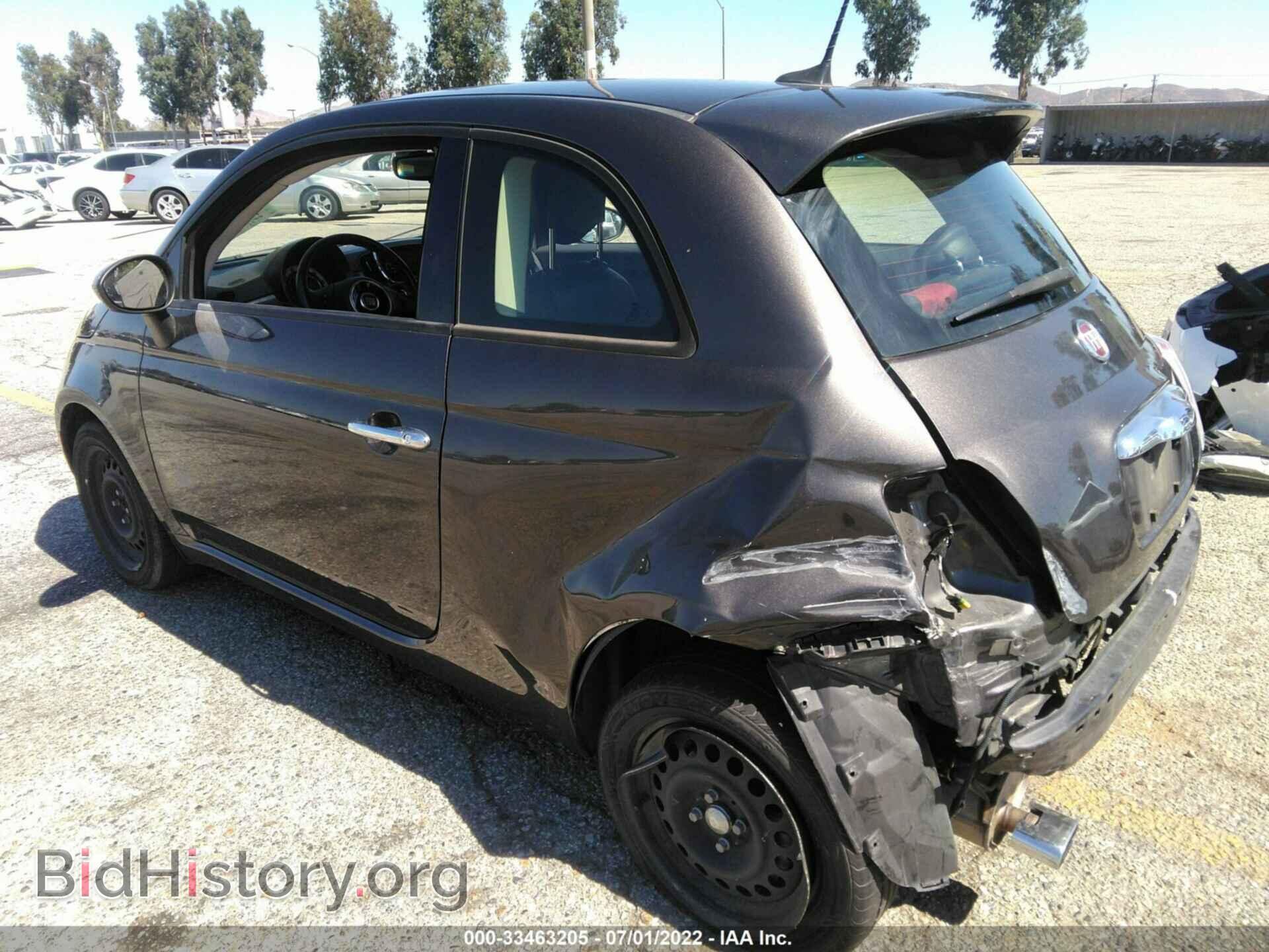 2016 FIAT 500 - VIN: 3C3CFFAR9GT161346 - Фото 3