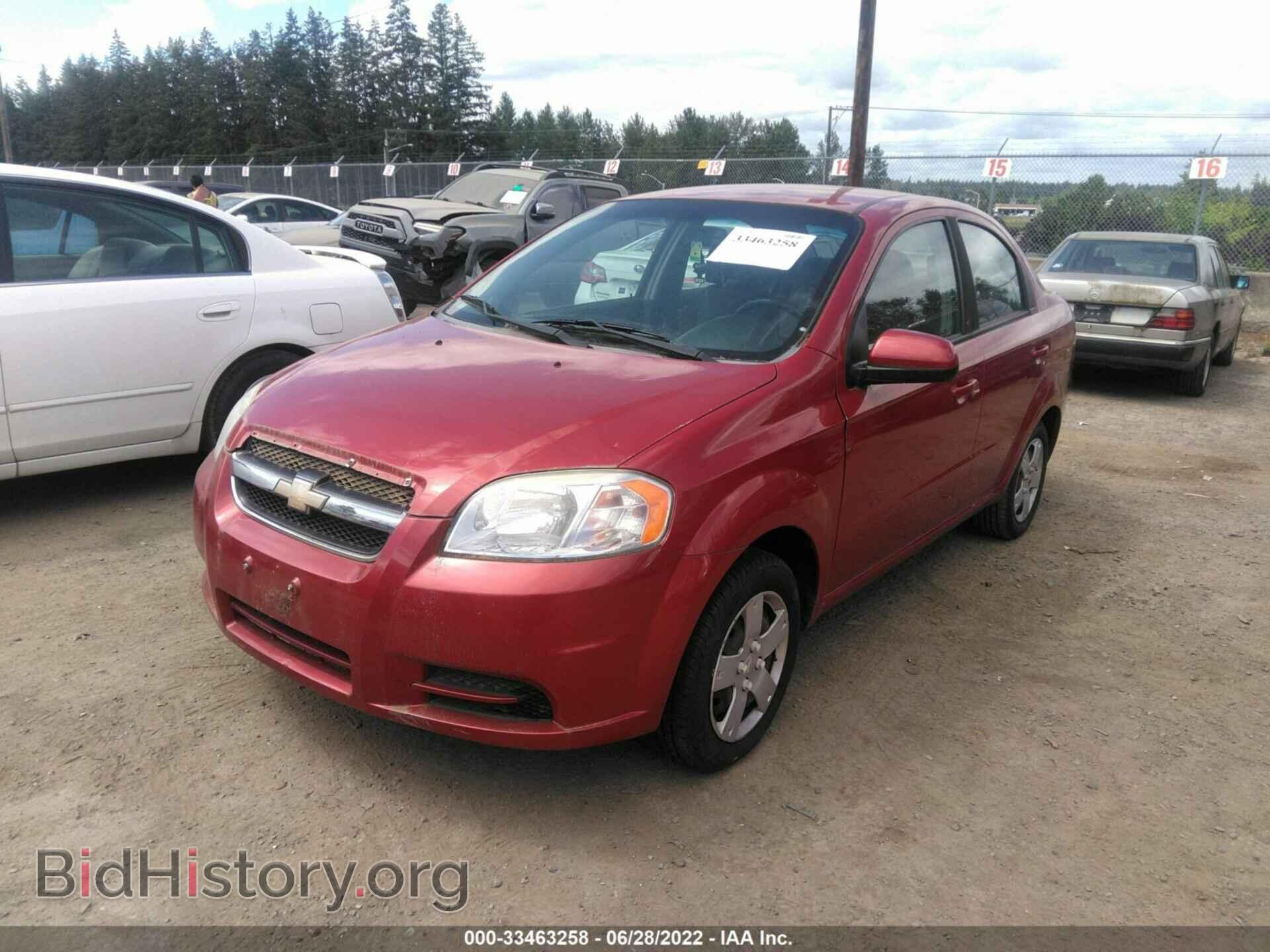 2011 CHEVROLET AVEO - VIN: KL1TD5DE3BB149098 - Фото 2