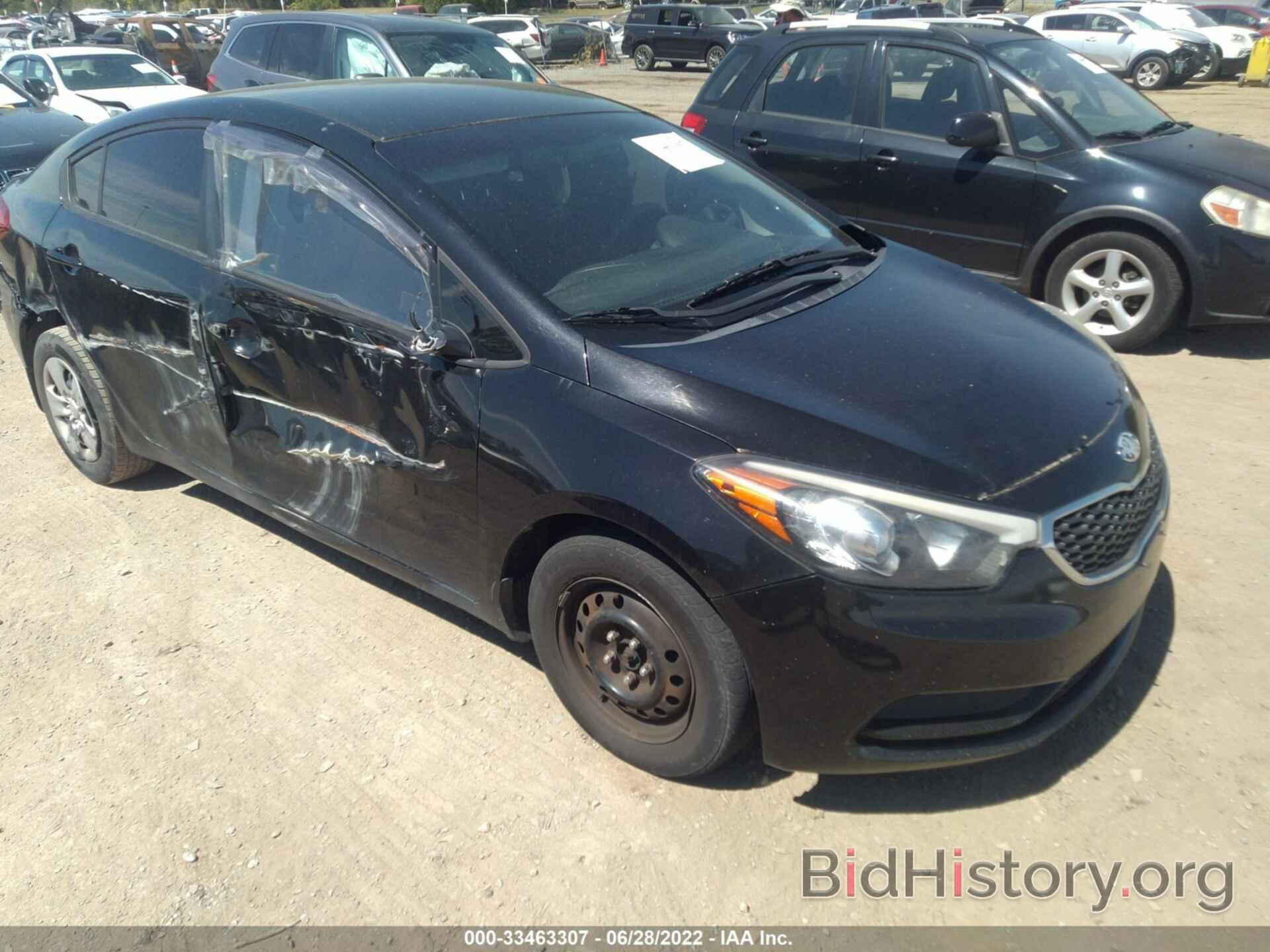 Photo KNAFK4A62E5120856 - KIA FORTE 2014