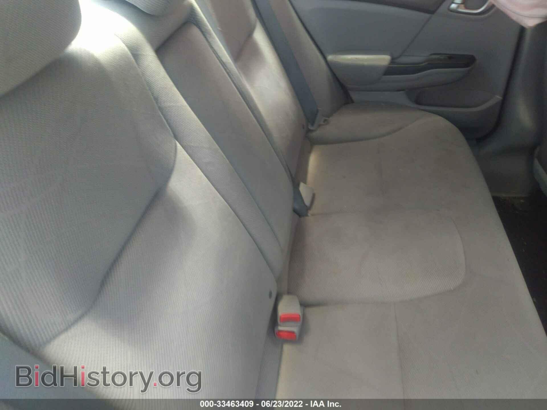2012 HONDA CIVIC SDN - VIN: 19XFB2F8XCE030129 - Фото 8