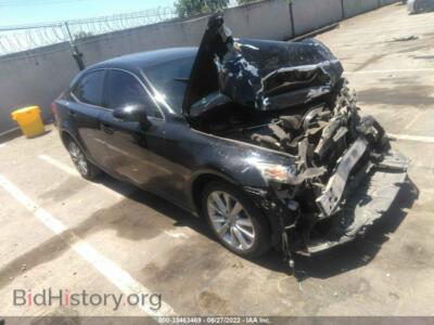 2014 Lexus IS 250, черный — VIN JTHBF1D28E5025990, IAAI