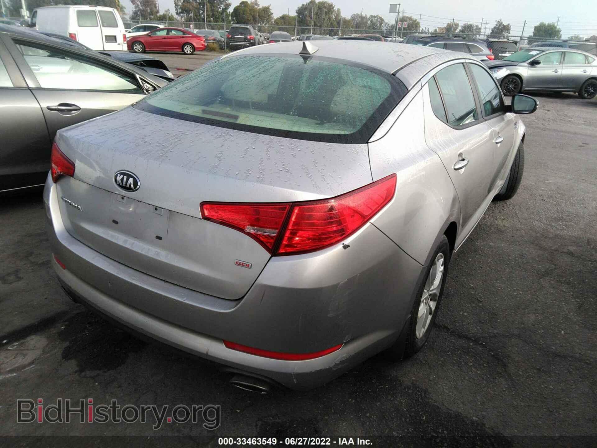 2013 KIA OPTIMA - VIN: KNAGM4A79D5305685 - Photo 4