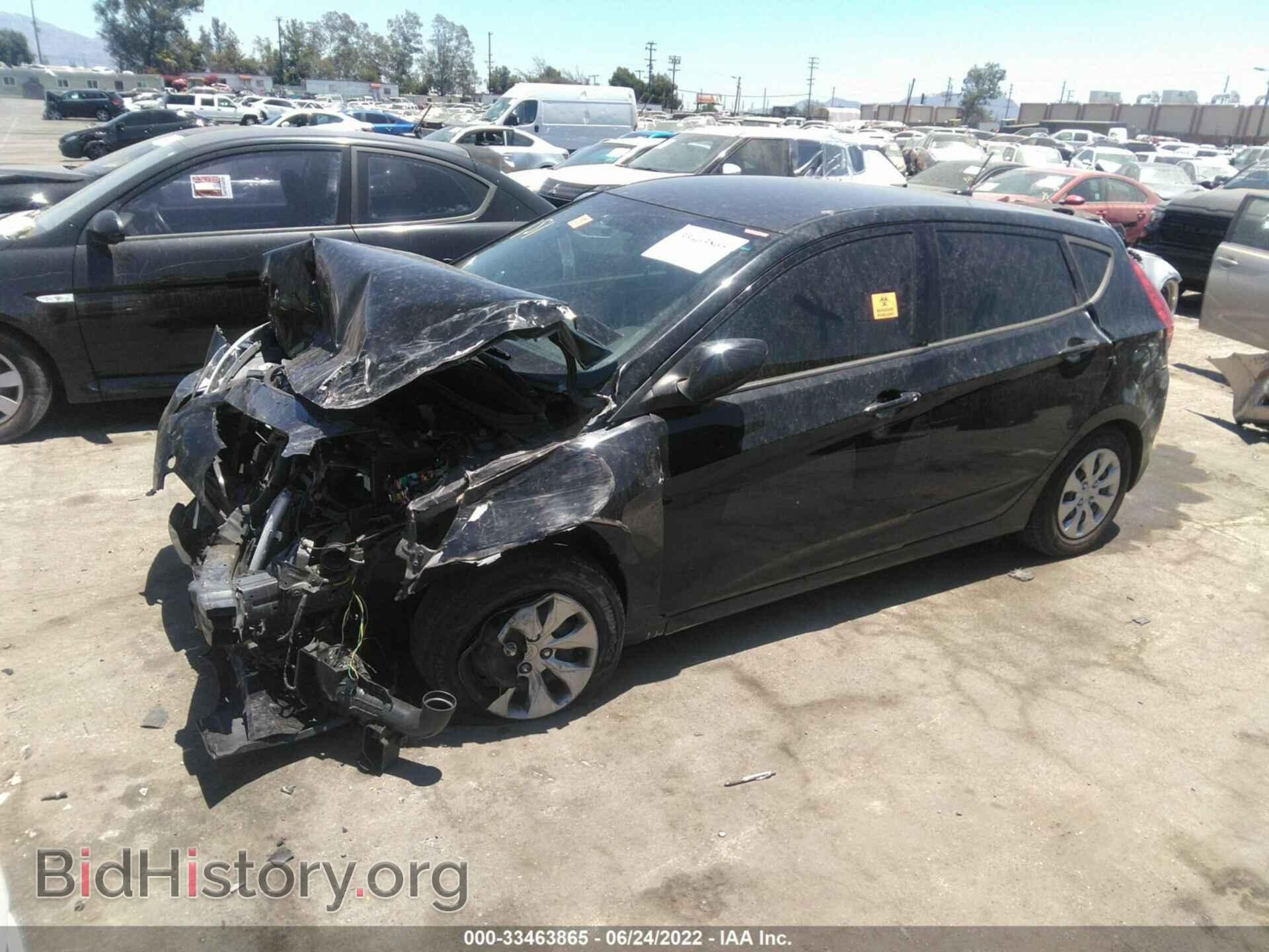 2017 HYUNDAI ACCENT - VIN: KMHCT5AE7HU315812 - Фото 2