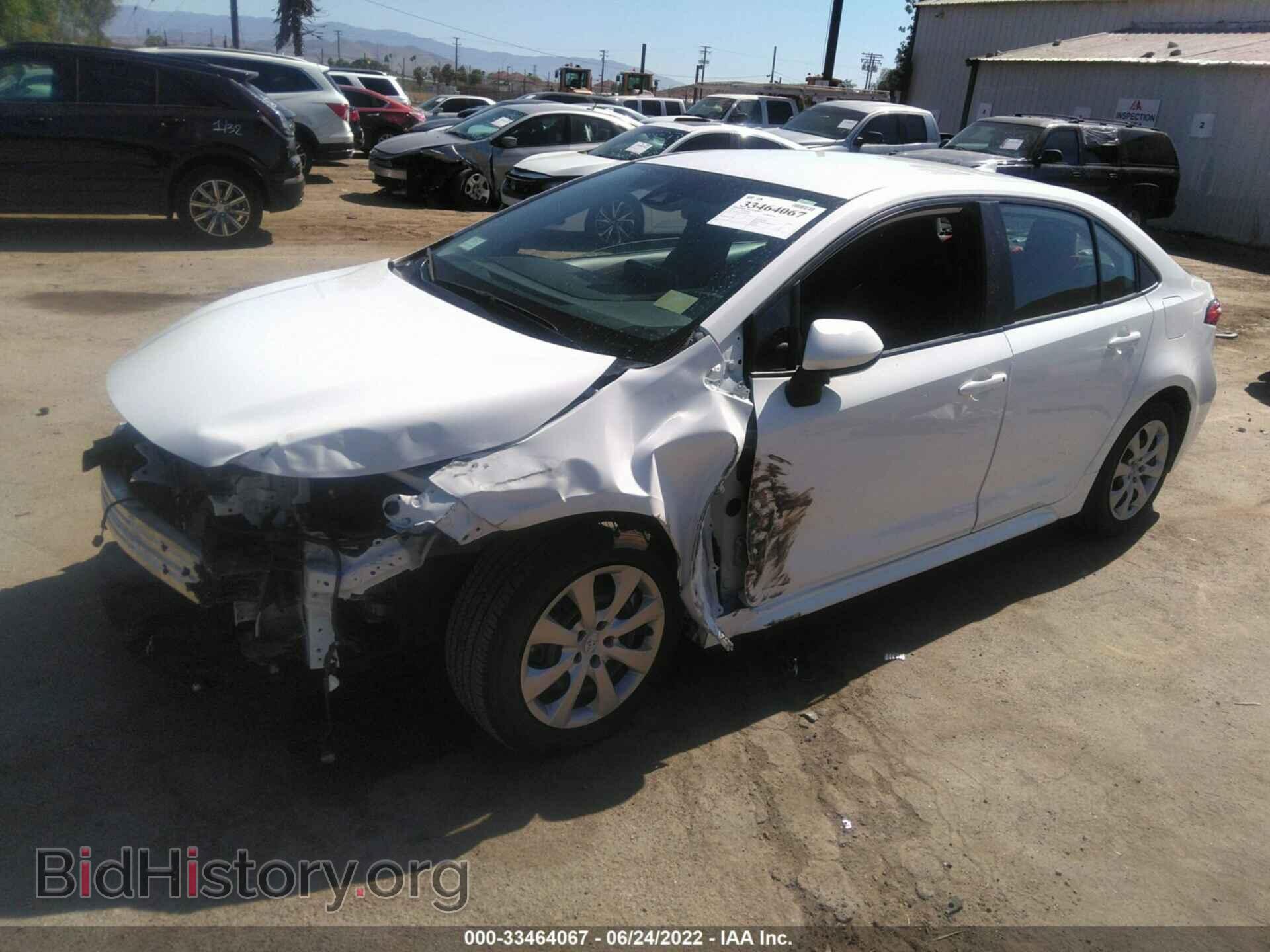 2021 TOYOTA COROLLA - VIN: 5YFEPMAE6MP206499 - Фото 2