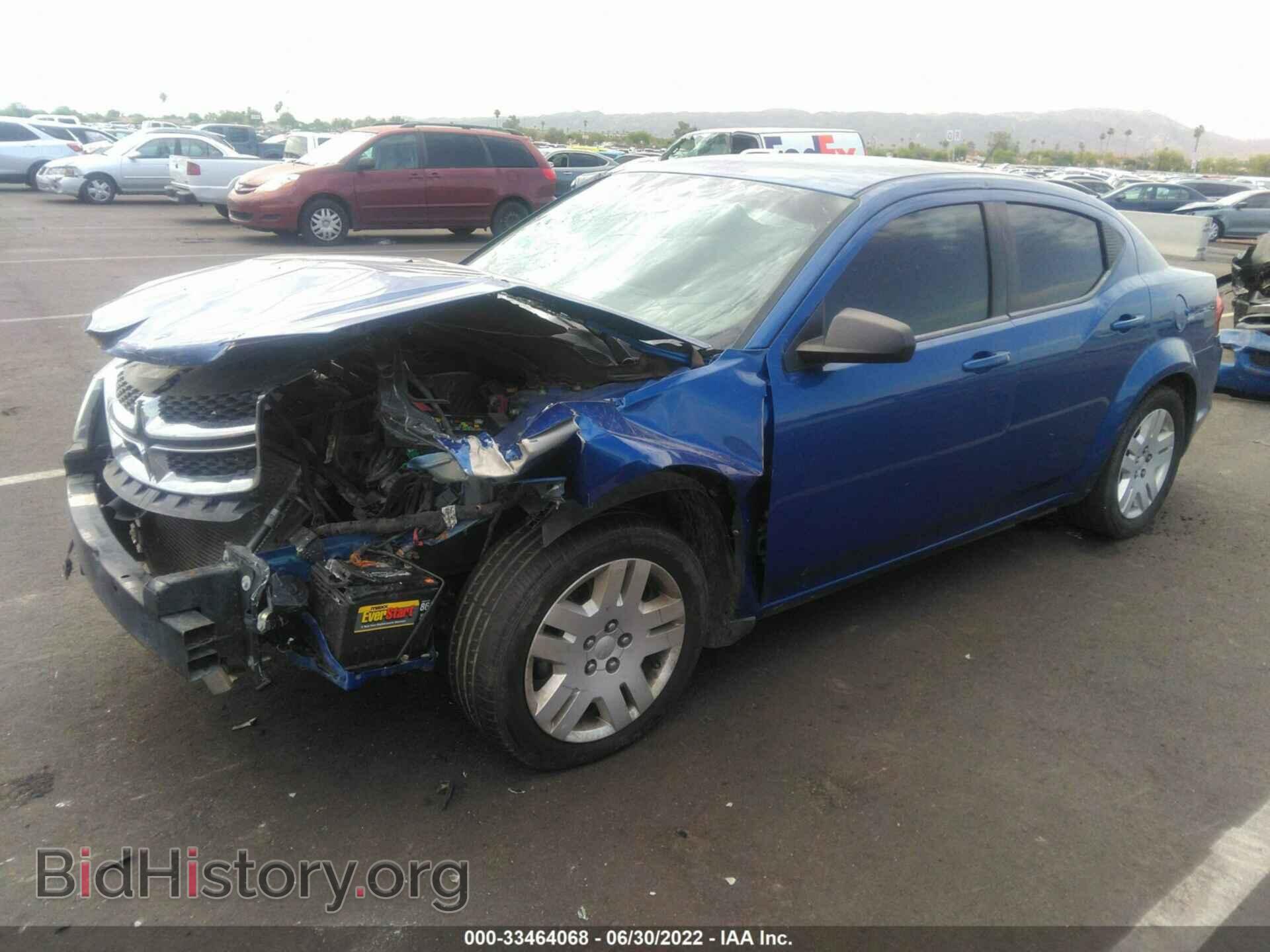 2013 DODGE AVENGER - VIN: 1C3CDZAB4DN725510 - Photo 2
