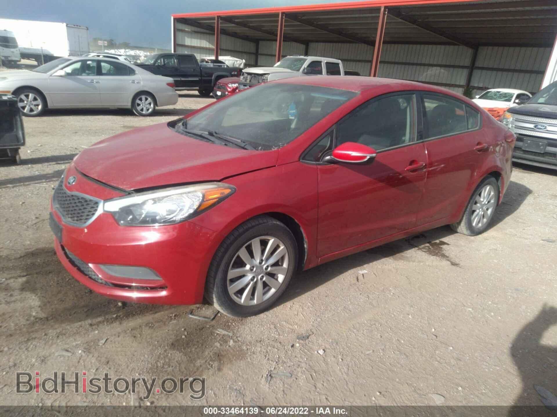 2014 KIA FORTE - VIN: KNAFX4A67E5092327 - Фото 2