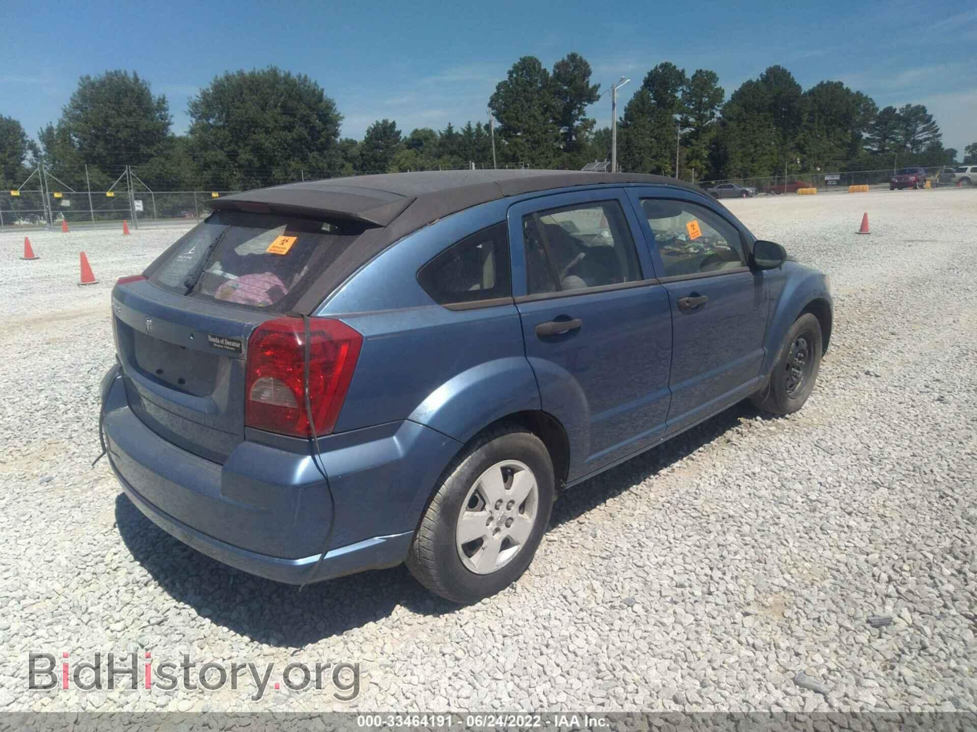 2007 DODGE CALIBER - VIN: 1B3HB28BX7D314922 - Фото 4