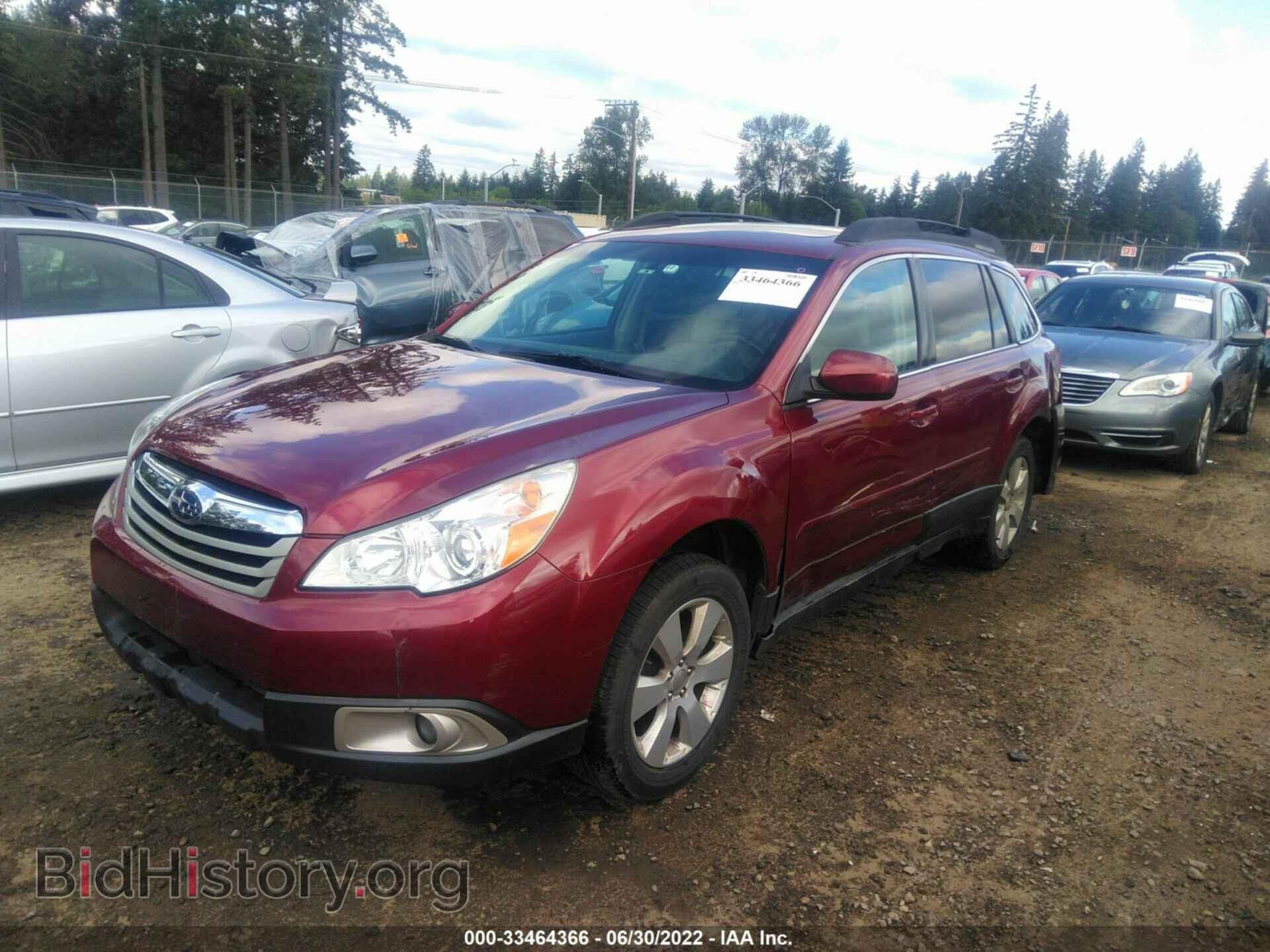 2011 SUBARU OUTBACK - VIN: 4S4BRBGC1B3437304 - Фото 2