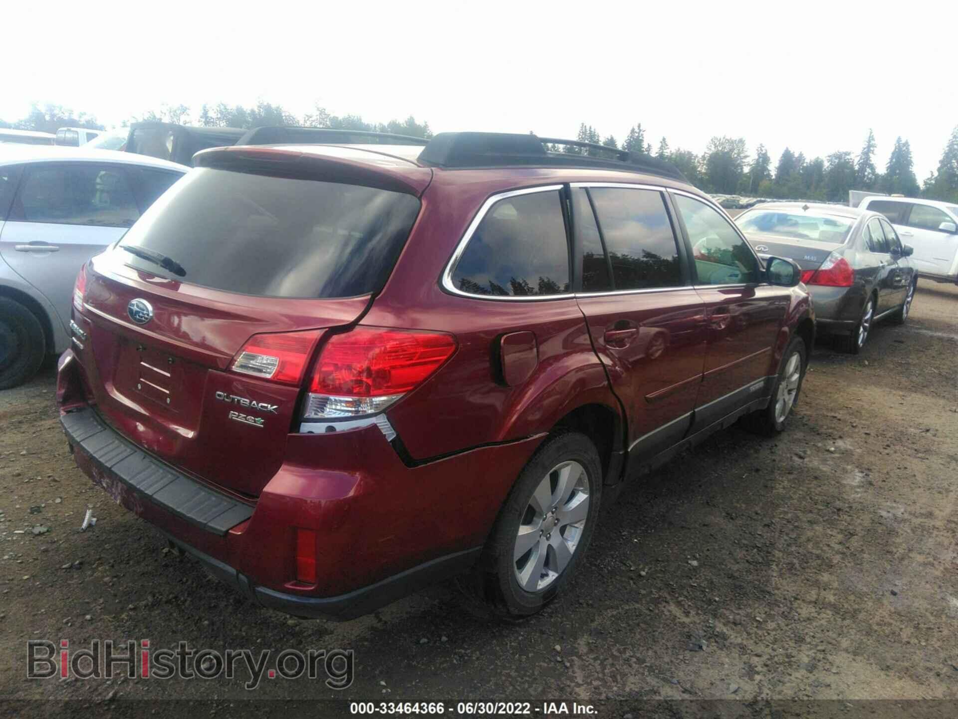 2011 SUBARU OUTBACK - VIN: 4S4BRBGC1B3437304 - Фото 4