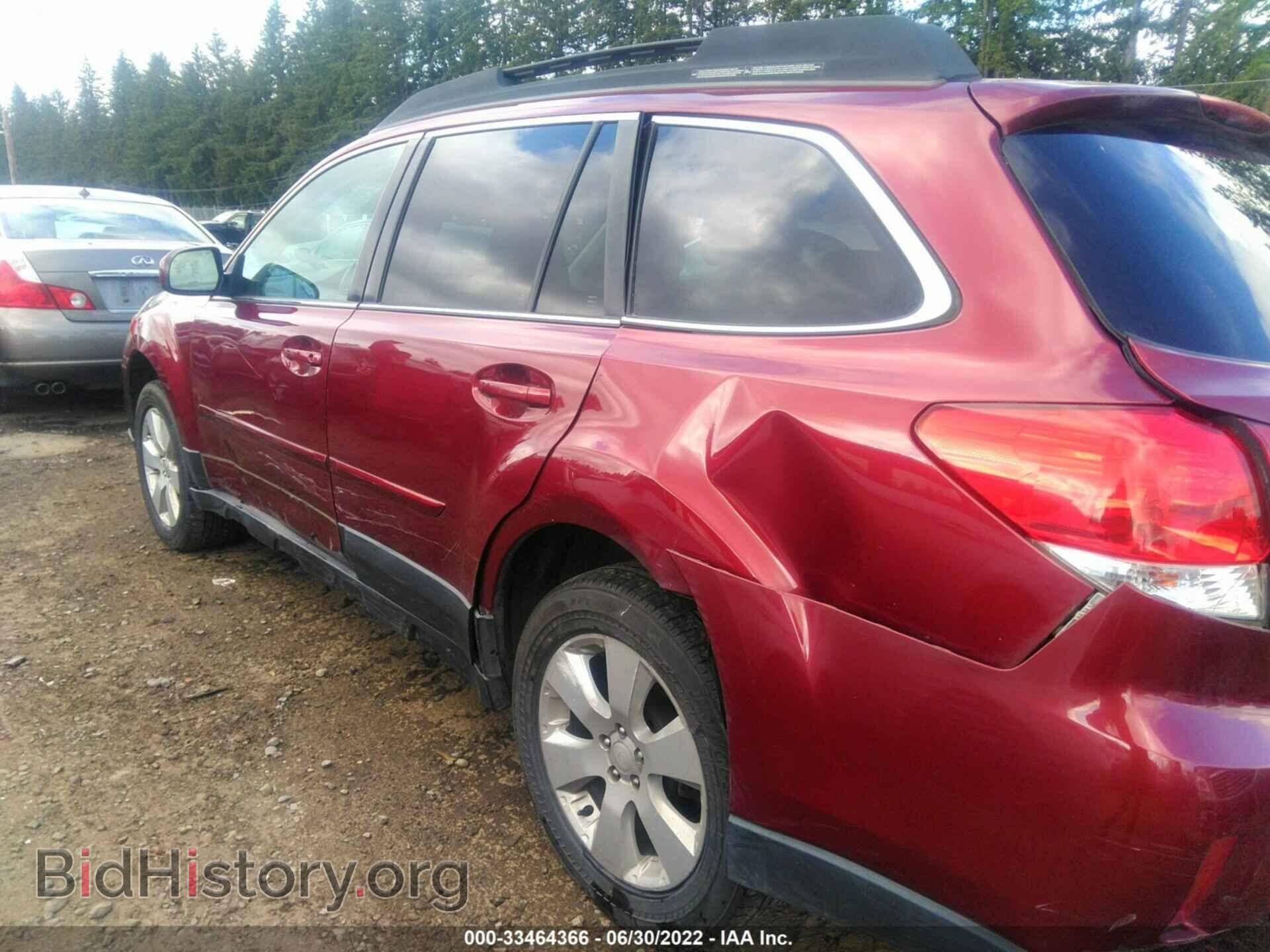 2011 SUBARU OUTBACK - VIN: 4S4BRBGC1B3437304 - Фото 6