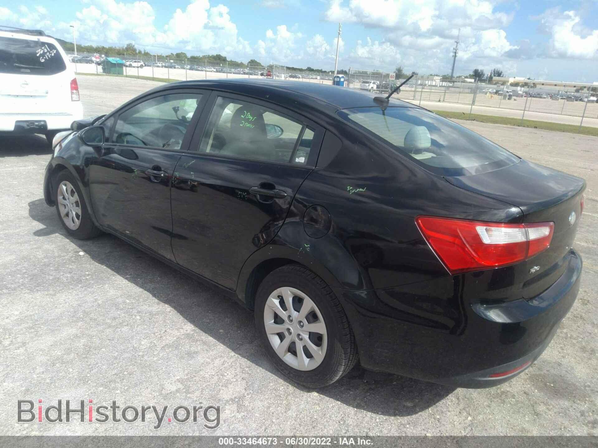 2013 KIA RIO - VIN: KNADM4A39D6268146 - Фото 3