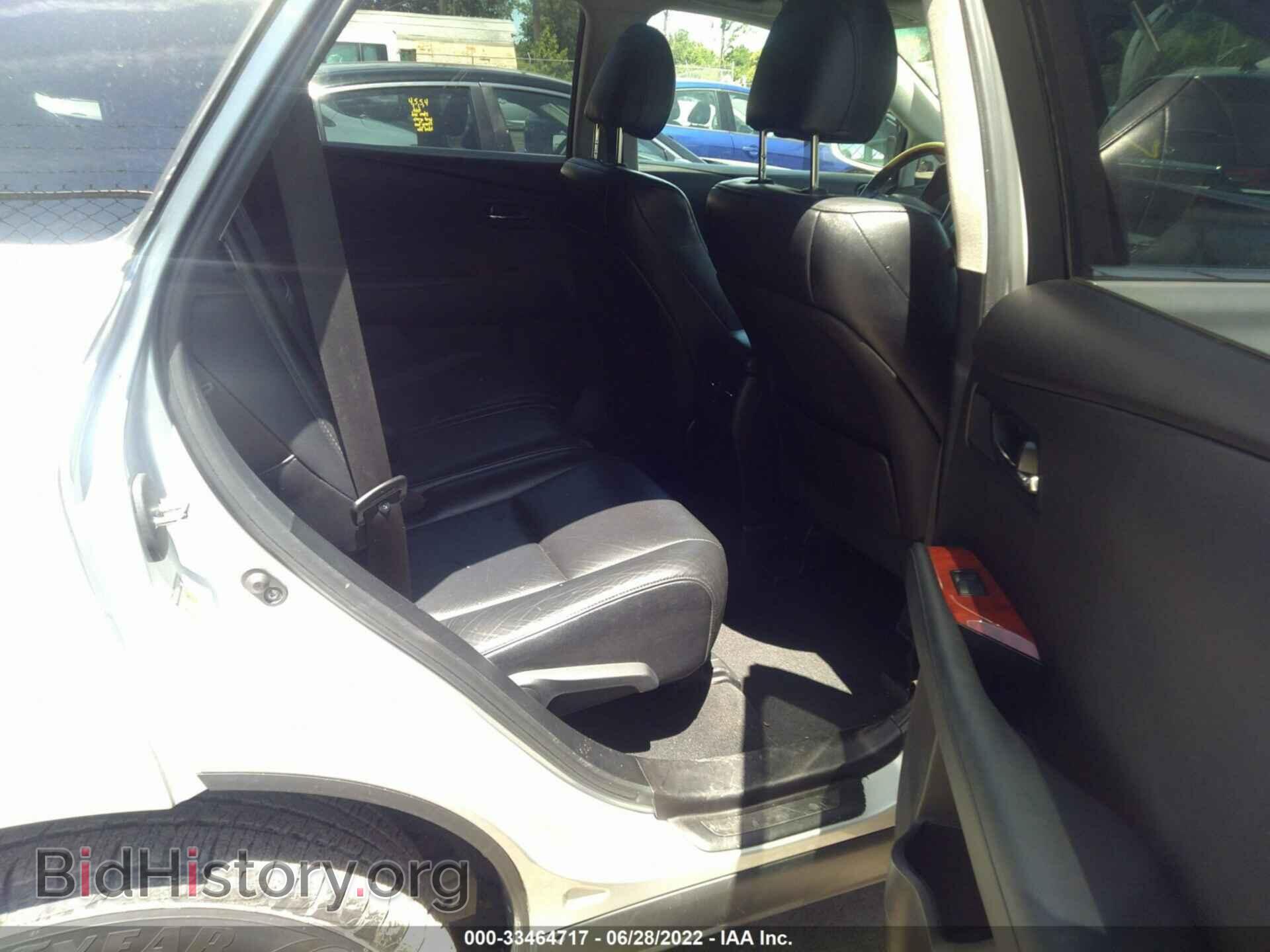 2010 LEXUS RX 350 - VIN: 2T2BK1BA5AC027955 - Фото 8