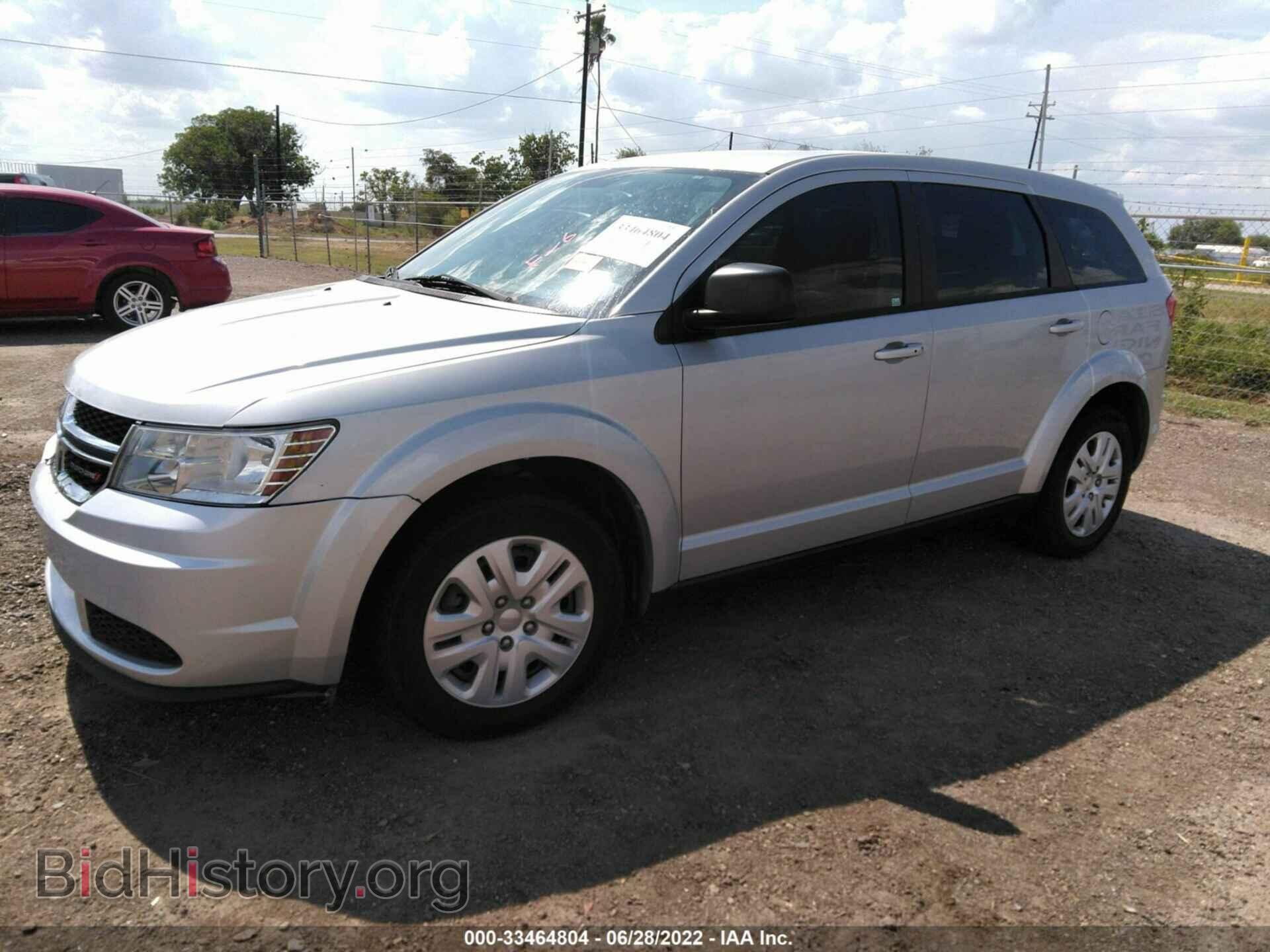 2014 DODGE JOURNEY - VIN: 3C4PDCAB6ET245884 - Фото 2