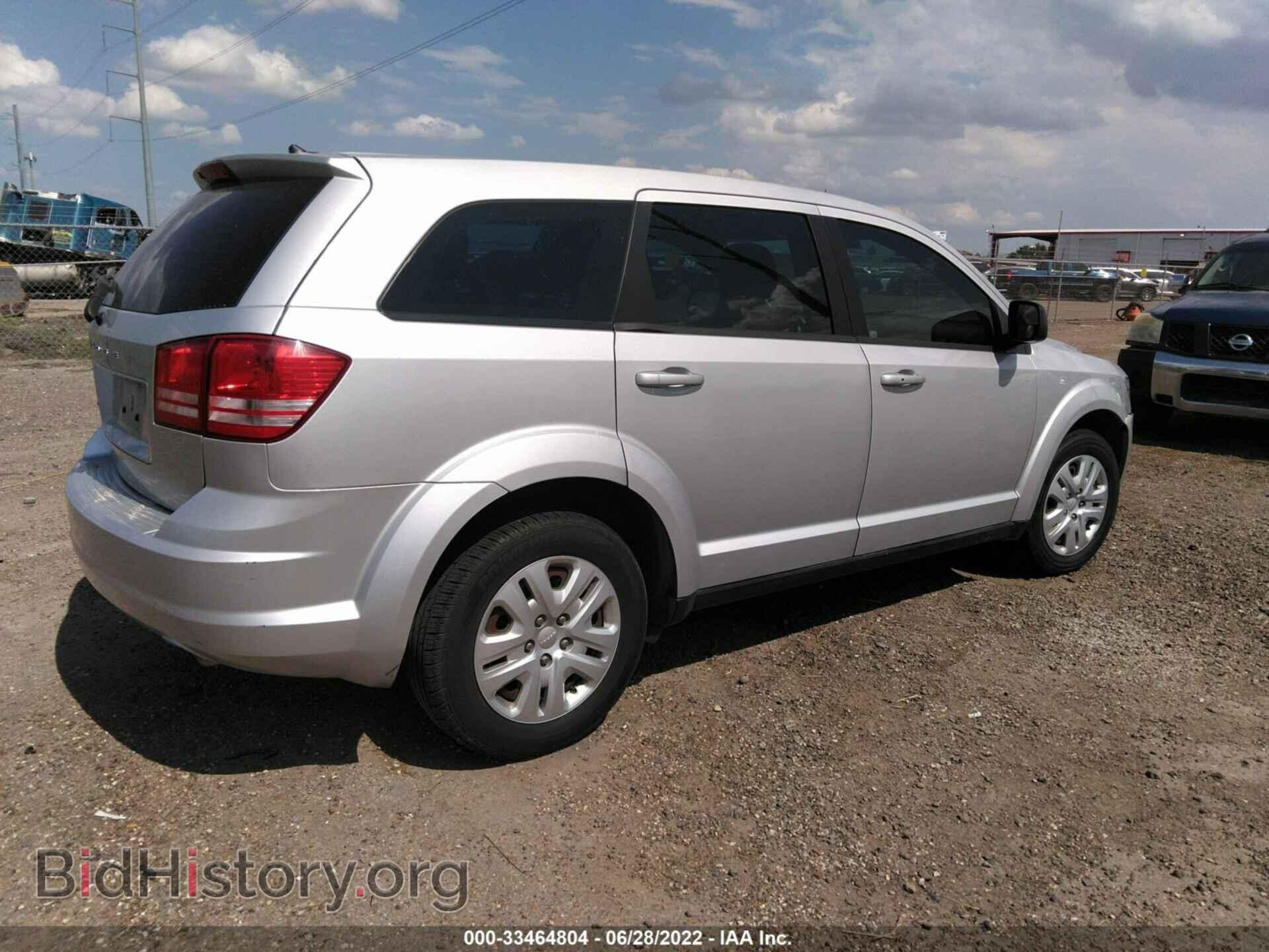 2014 DODGE JOURNEY - VIN: 3C4PDCAB6ET245884 - Фото 4